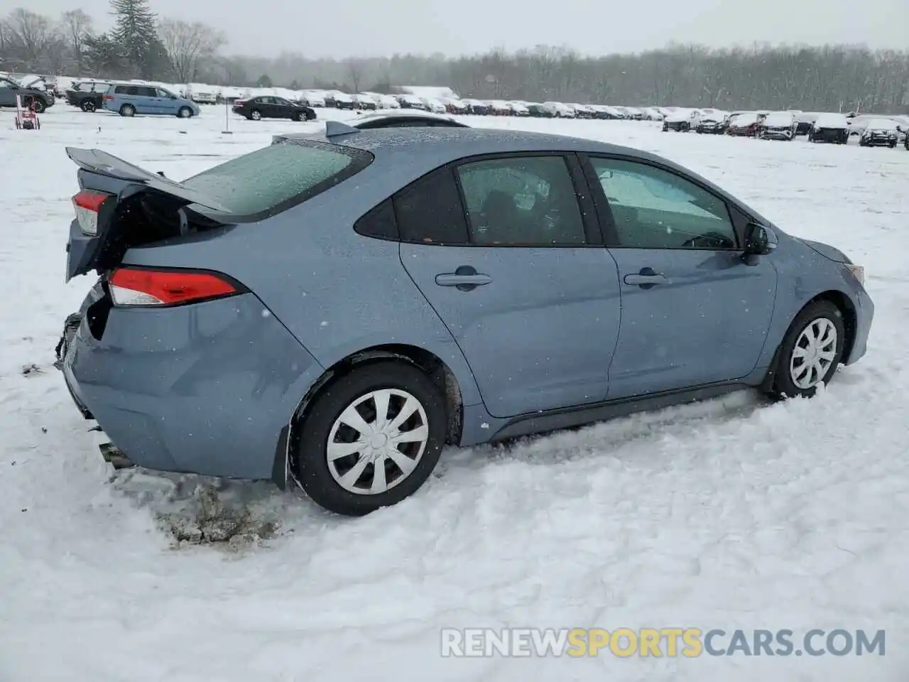 3 Photograph of a damaged car 5YFS4MCE8NP109525 TOYOTA COROLLA 2022