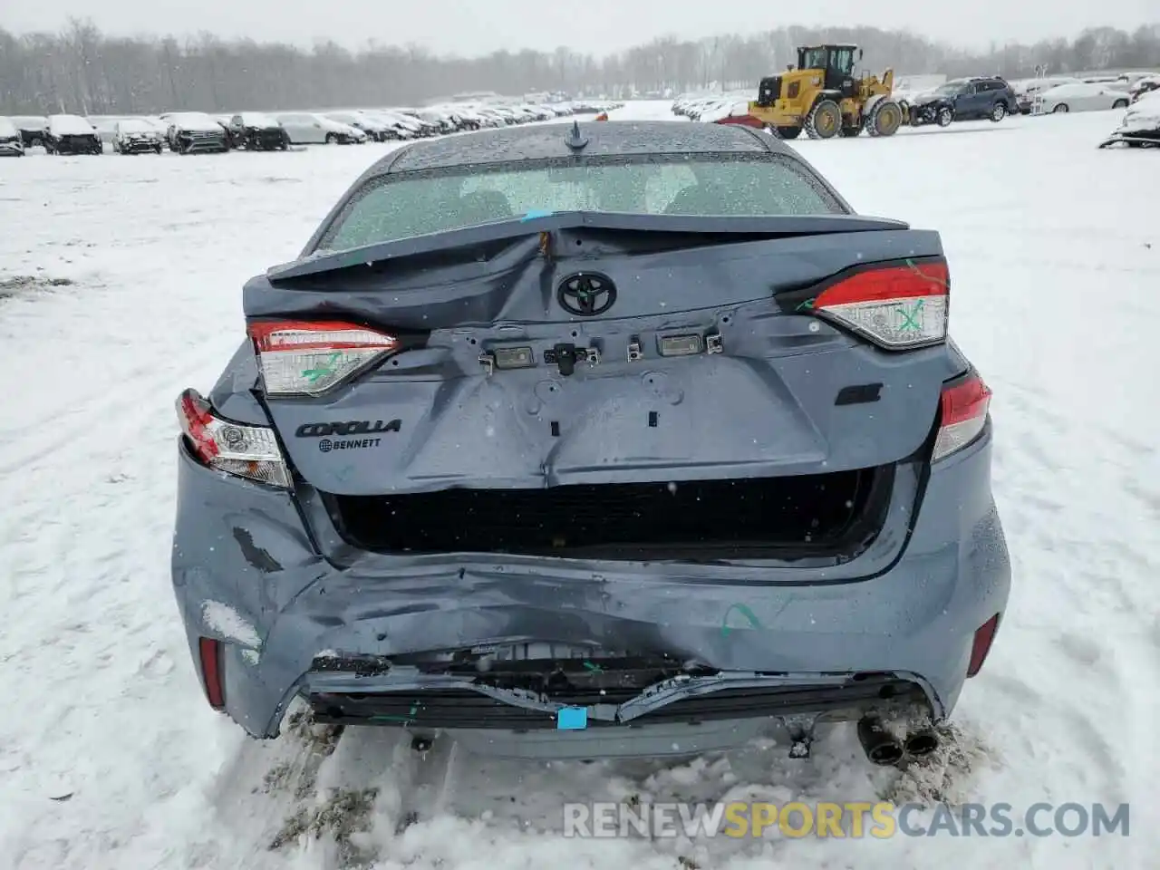 6 Photograph of a damaged car 5YFS4MCE8NP109525 TOYOTA COROLLA 2022