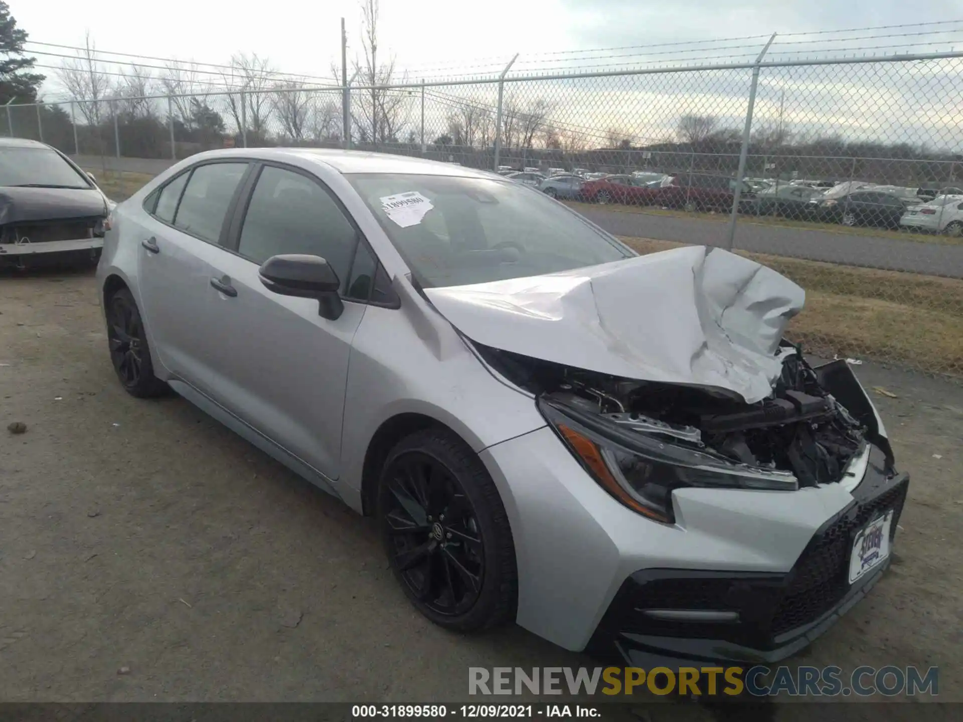 1 Photograph of a damaged car 5YFS4MCE9NP100705 TOYOTA COROLLA 2022