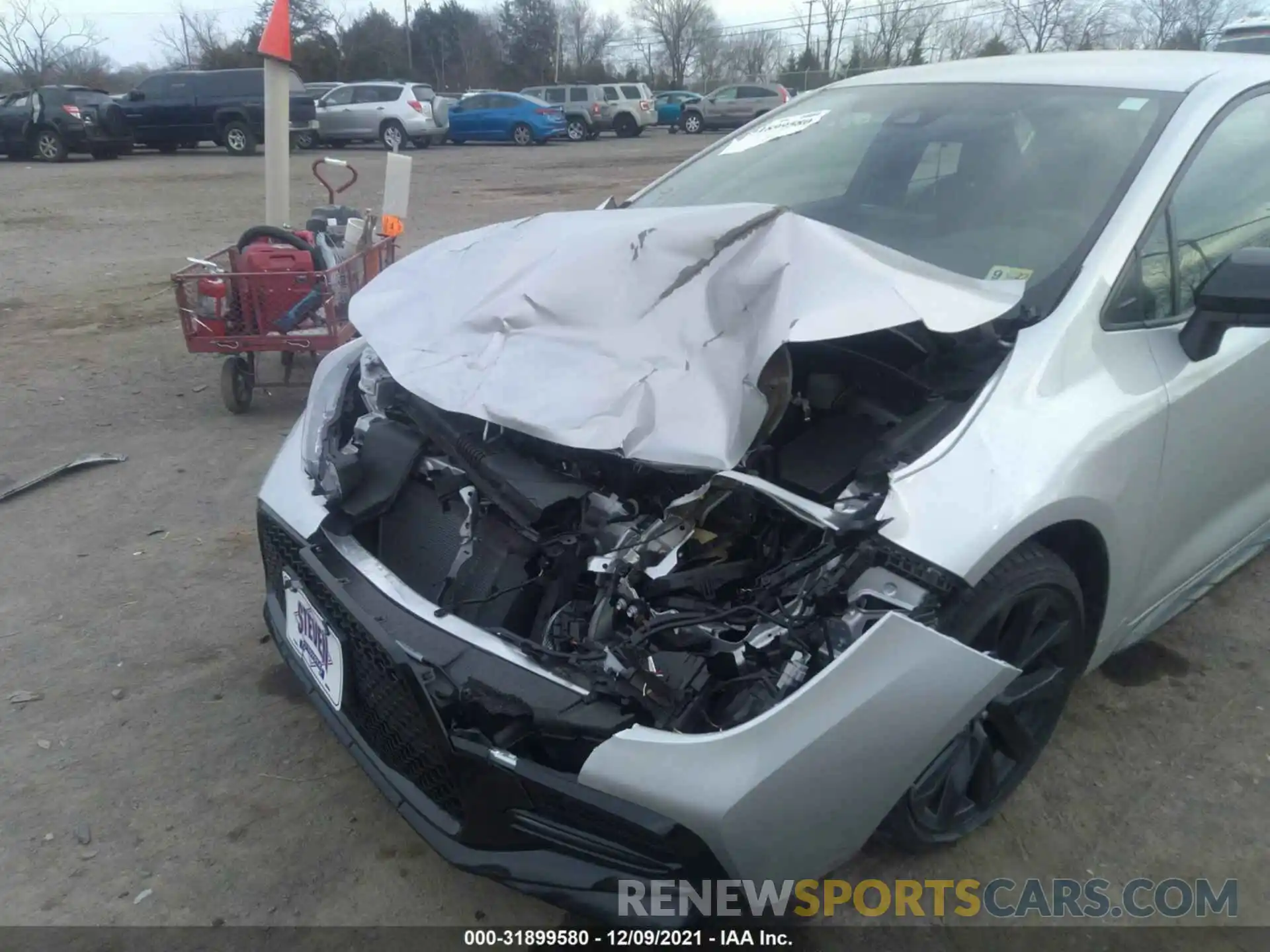 6 Photograph of a damaged car 5YFS4MCE9NP100705 TOYOTA COROLLA 2022