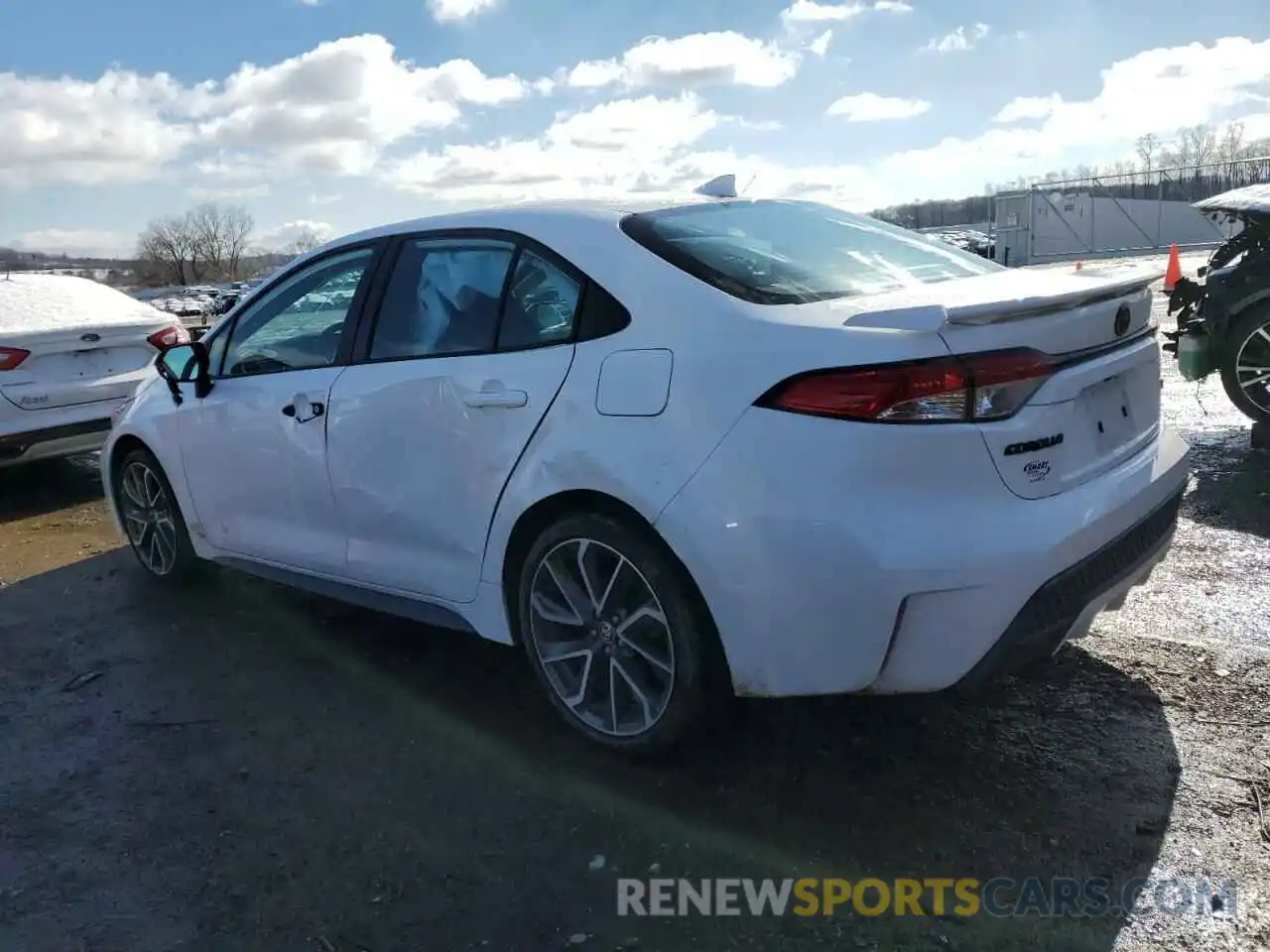 2 Photograph of a damaged car 5YFS4MCE9NP104530 TOYOTA COROLLA 2022