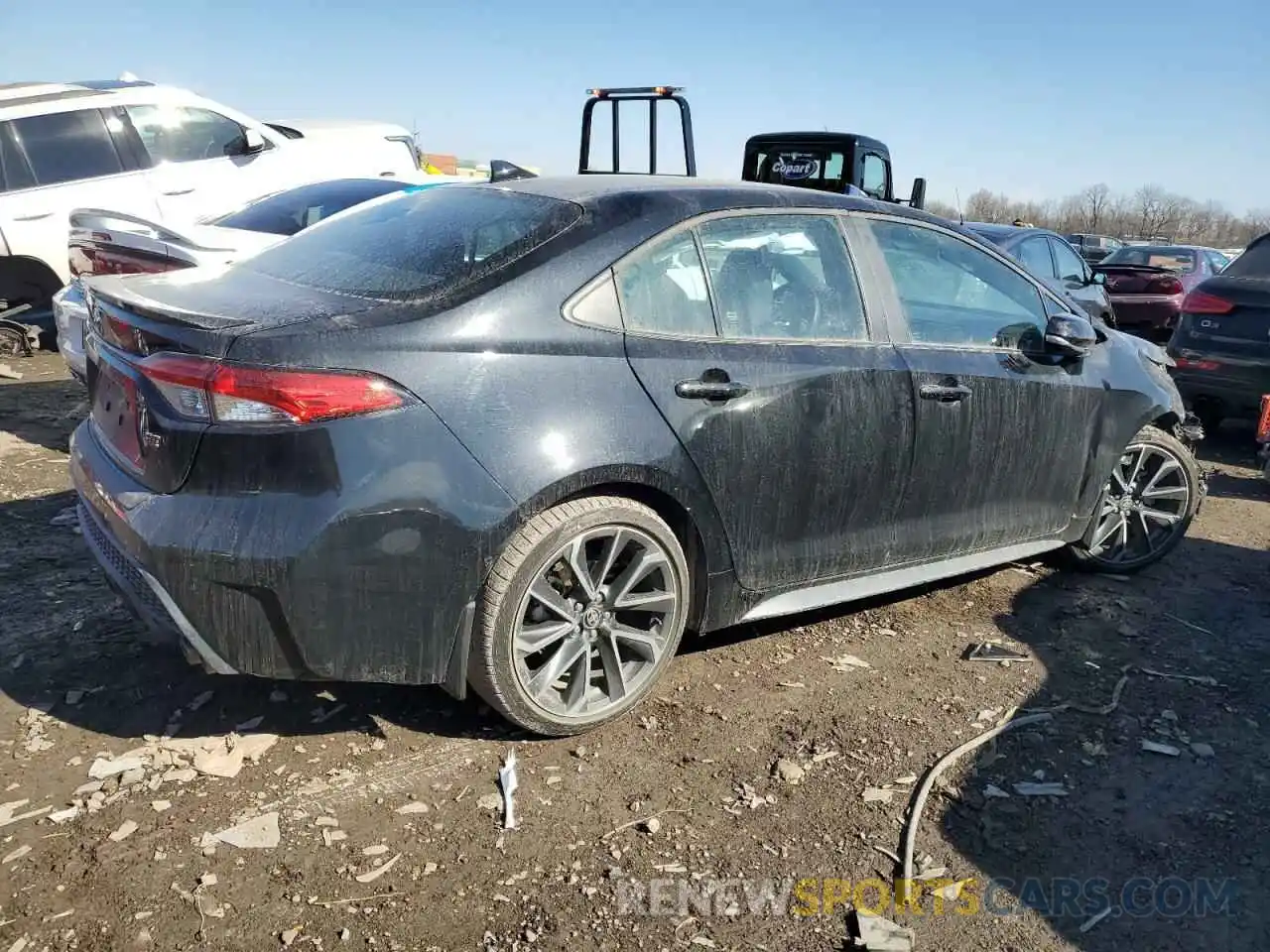 3 Photograph of a damaged car 5YFS4MCE9NP126673 TOYOTA COROLLA 2022