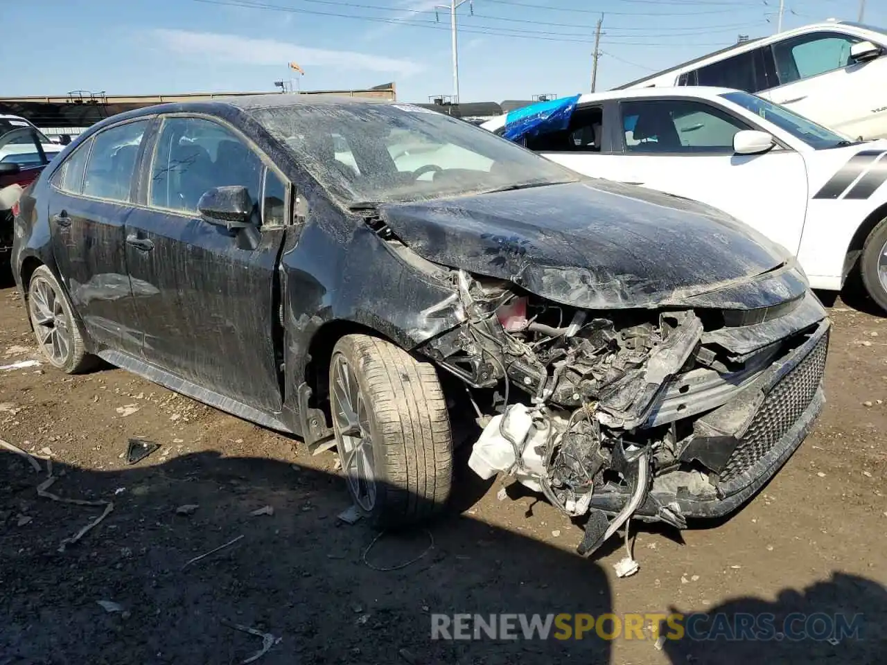 4 Photograph of a damaged car 5YFS4MCE9NP126673 TOYOTA COROLLA 2022