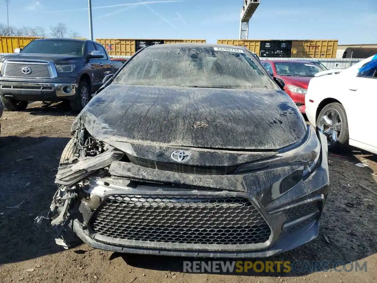 5 Photograph of a damaged car 5YFS4MCE9NP126673 TOYOTA COROLLA 2022