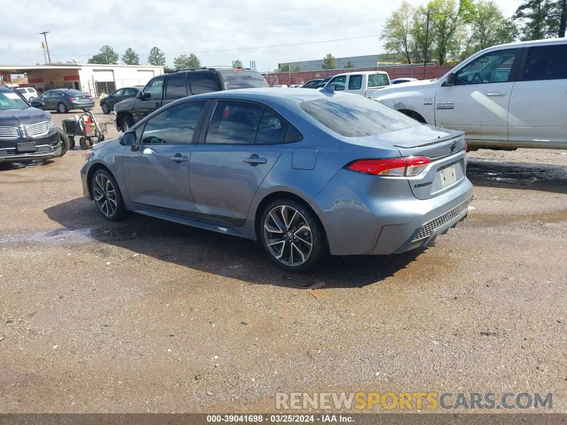 3 Photograph of a damaged car 5YFS4MCE9NP127547 TOYOTA COROLLA 2022