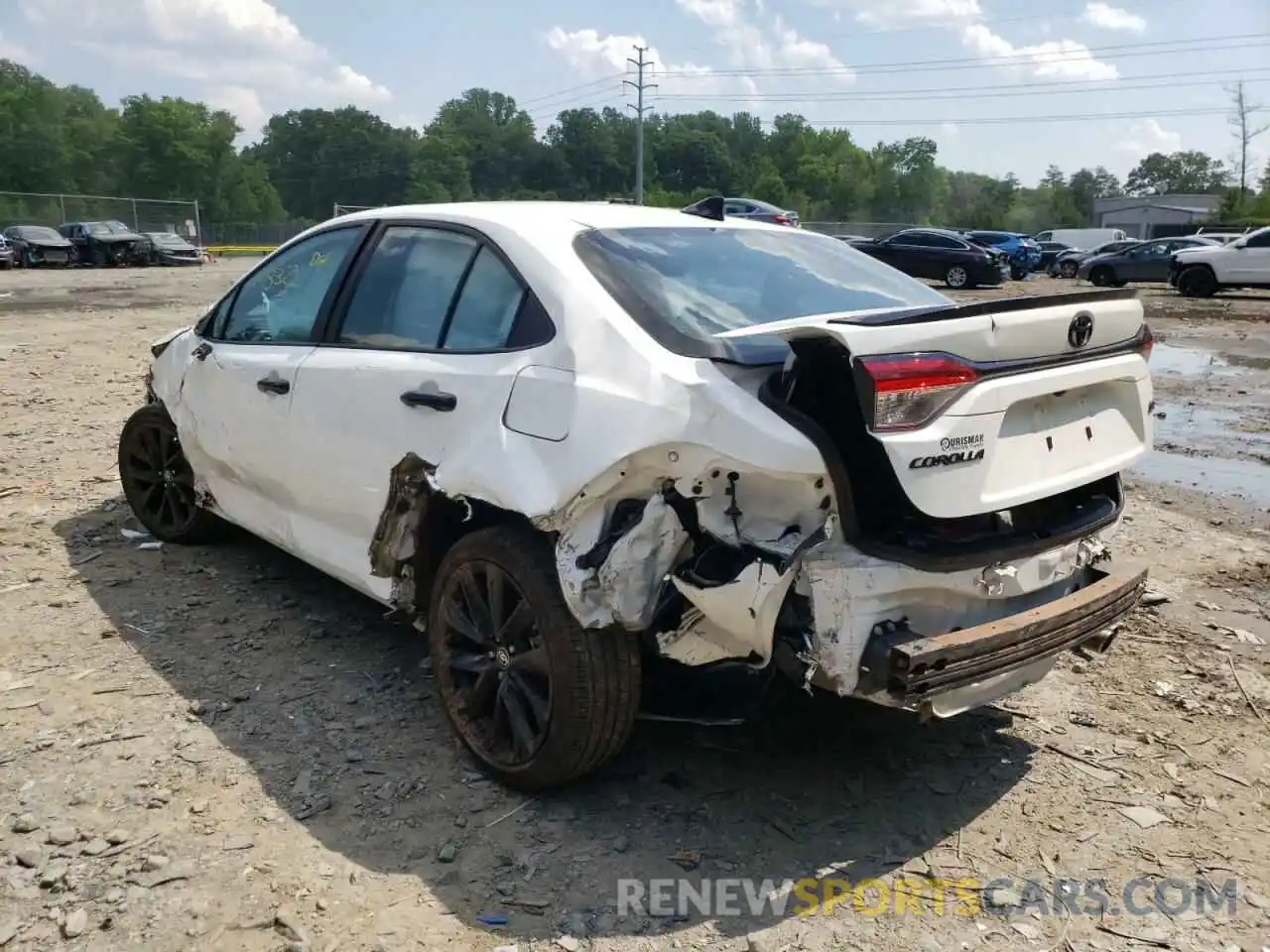 3 Photograph of a damaged car 5YFS4MCEXNP099712 TOYOTA COROLLA 2022