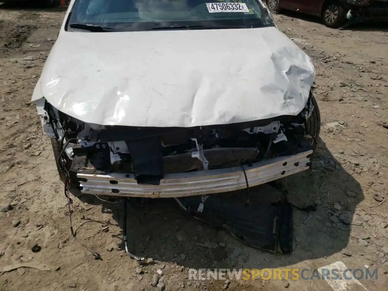 9 Photograph of a damaged car 5YFS4MCEXNP099712 TOYOTA COROLLA 2022