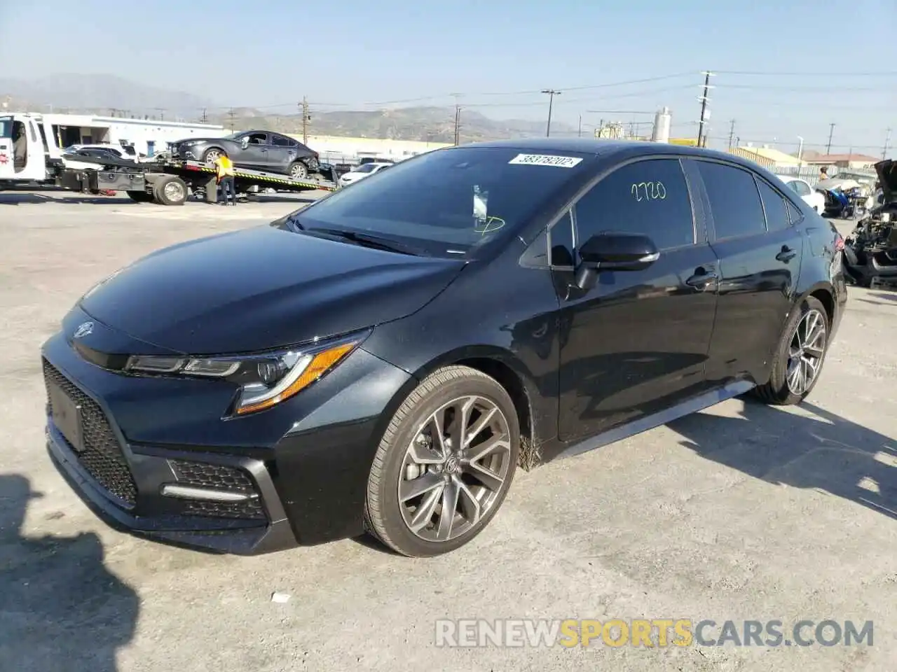 2 Photograph of a damaged car 5YFS4MCEXNP104827 TOYOTA COROLLA 2022