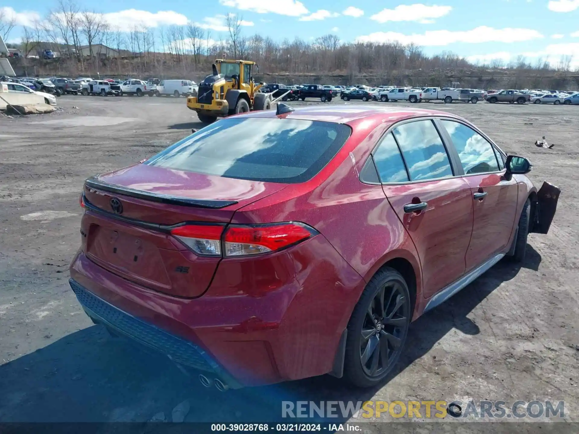 4 Photograph of a damaged car 5YFS4MCEXNP105346 TOYOTA COROLLA 2022