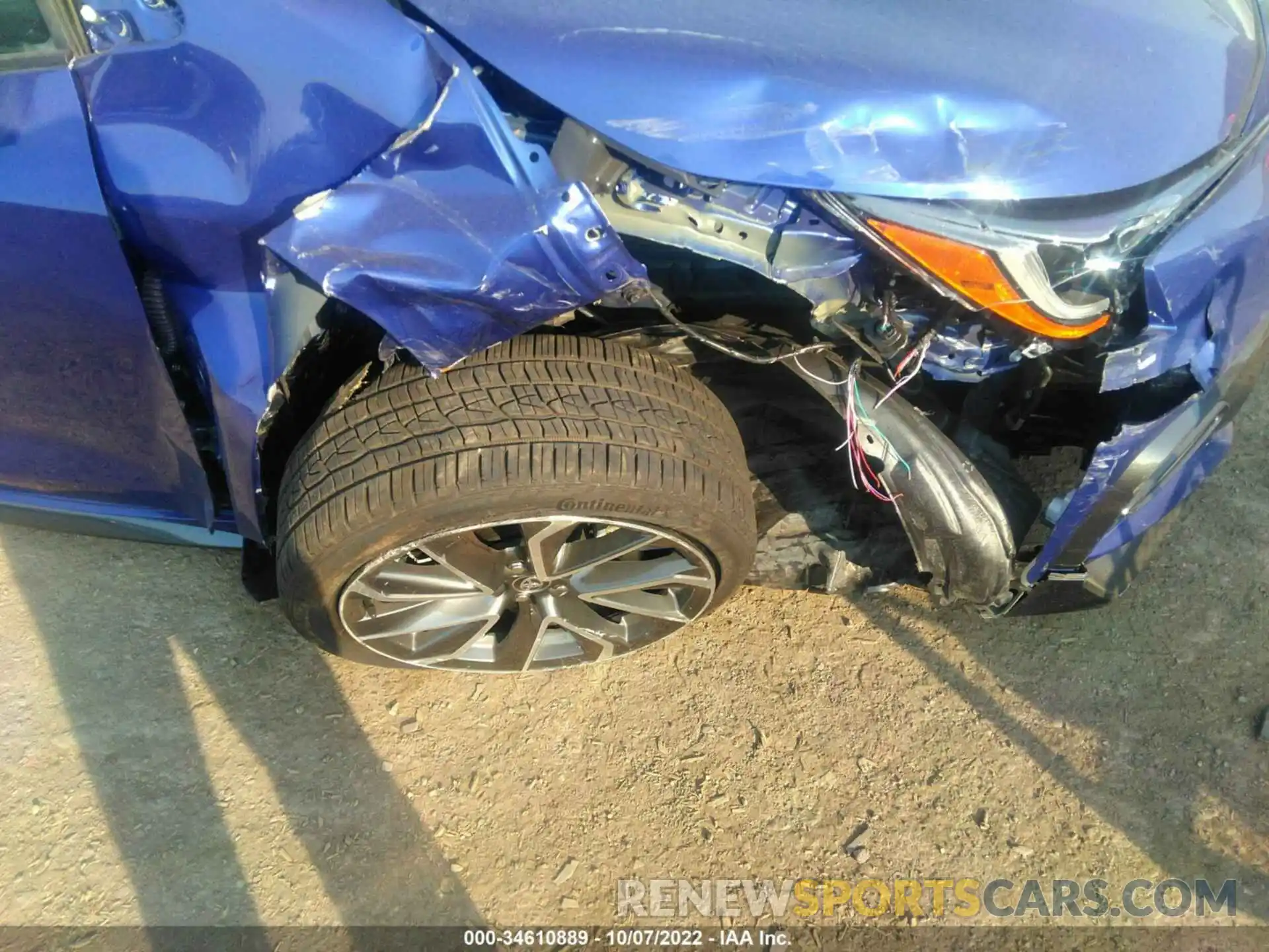 12 Photograph of a damaged car 5YFS4MCEXNP106626 TOYOTA COROLLA 2022