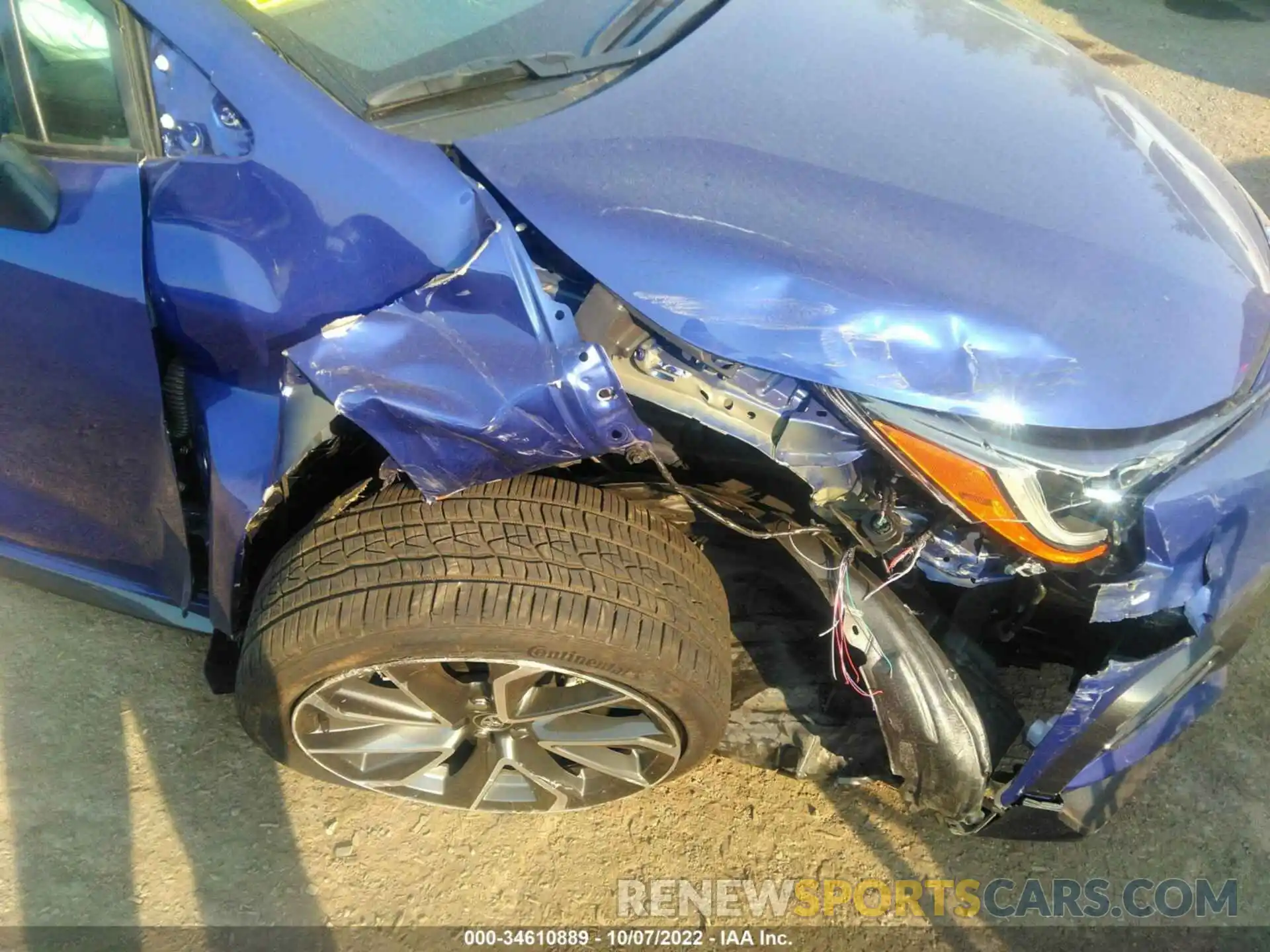 6 Photograph of a damaged car 5YFS4MCEXNP106626 TOYOTA COROLLA 2022