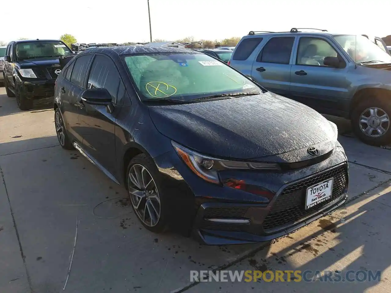 1 Photograph of a damaged car 5YFS4MCEXNP109087 TOYOTA COROLLA 2022