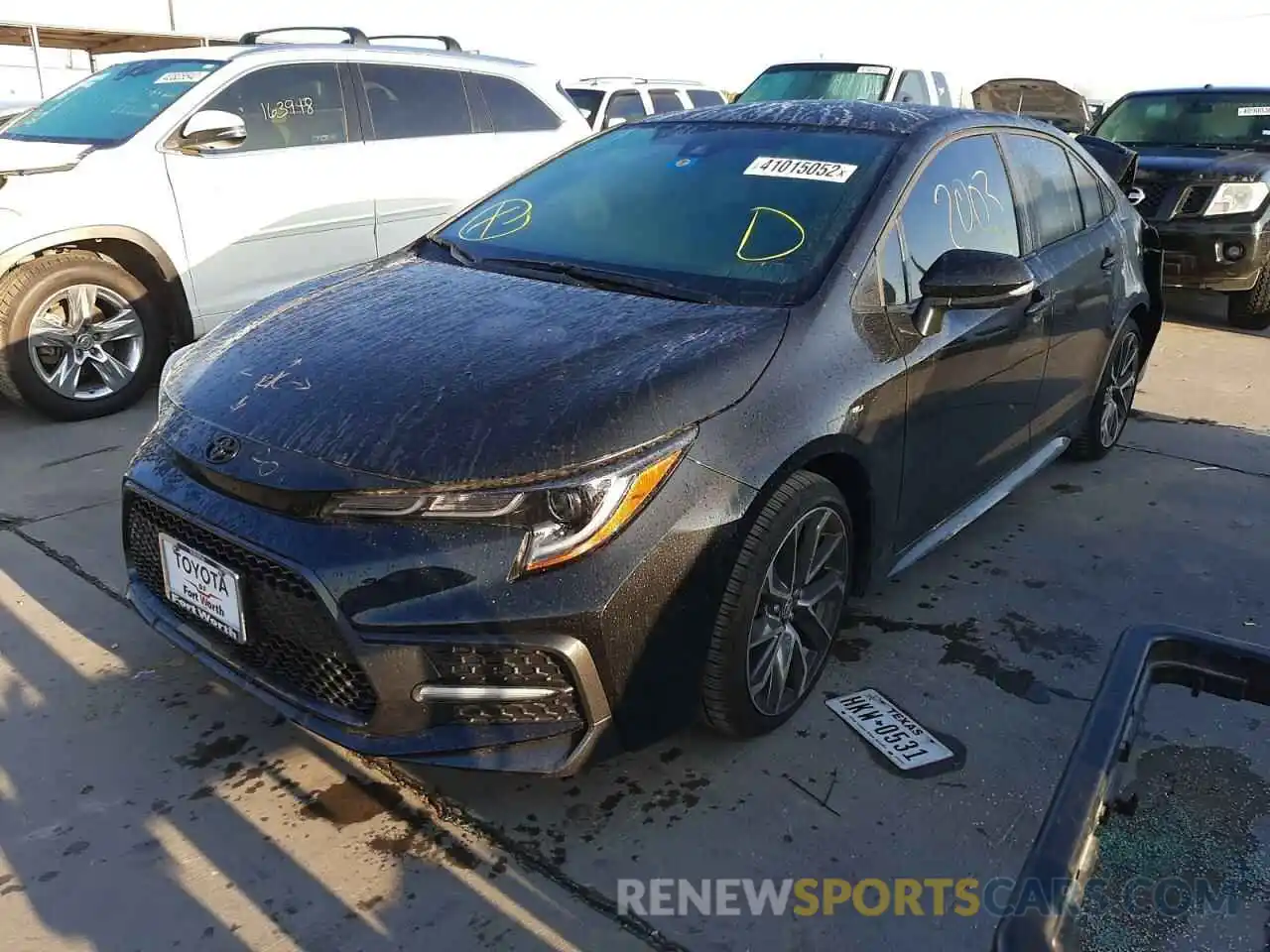 2 Photograph of a damaged car 5YFS4MCEXNP109087 TOYOTA COROLLA 2022