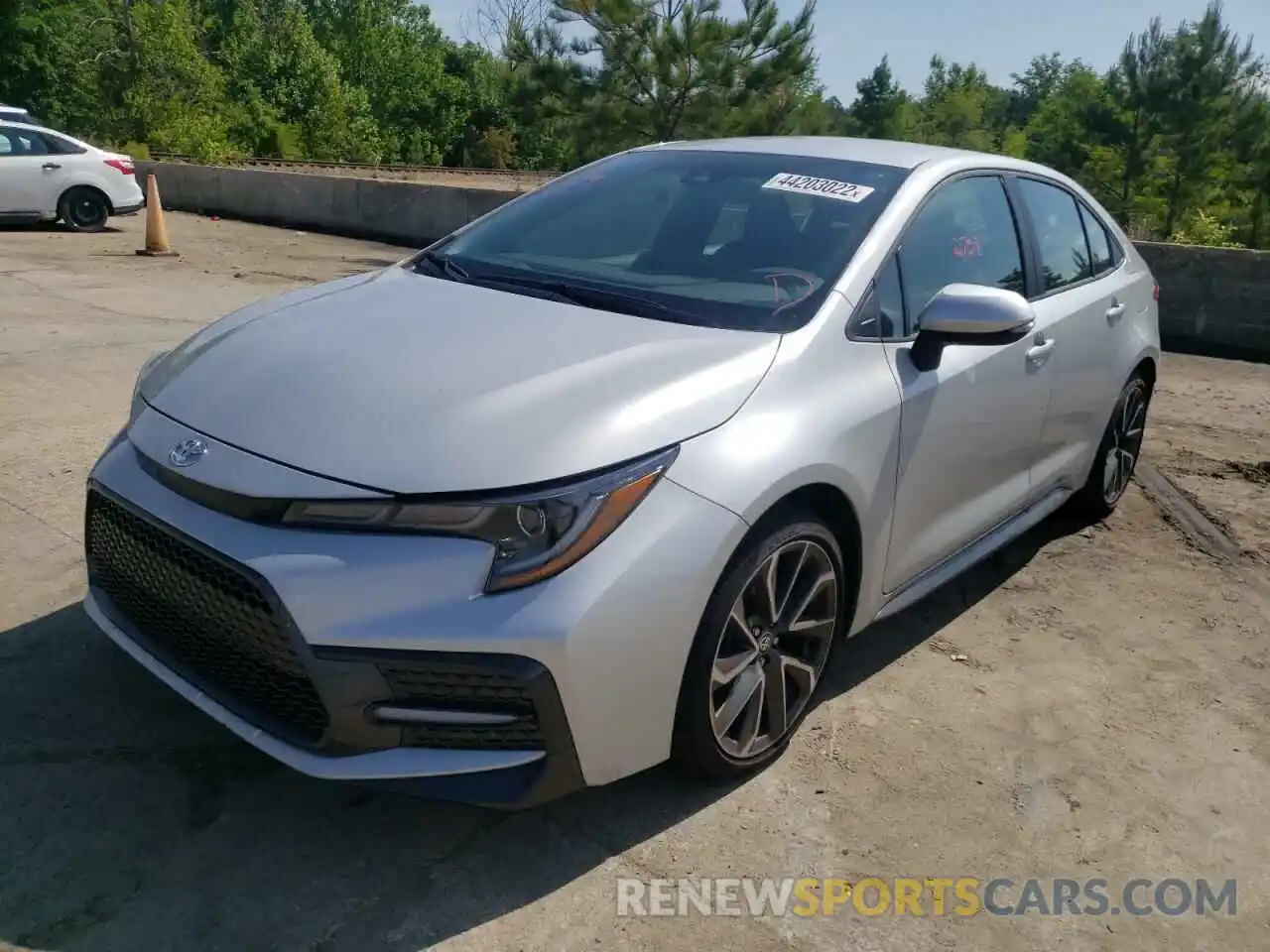 2 Photograph of a damaged car 5YFS4MCEXNP110286 TOYOTA COROLLA 2022