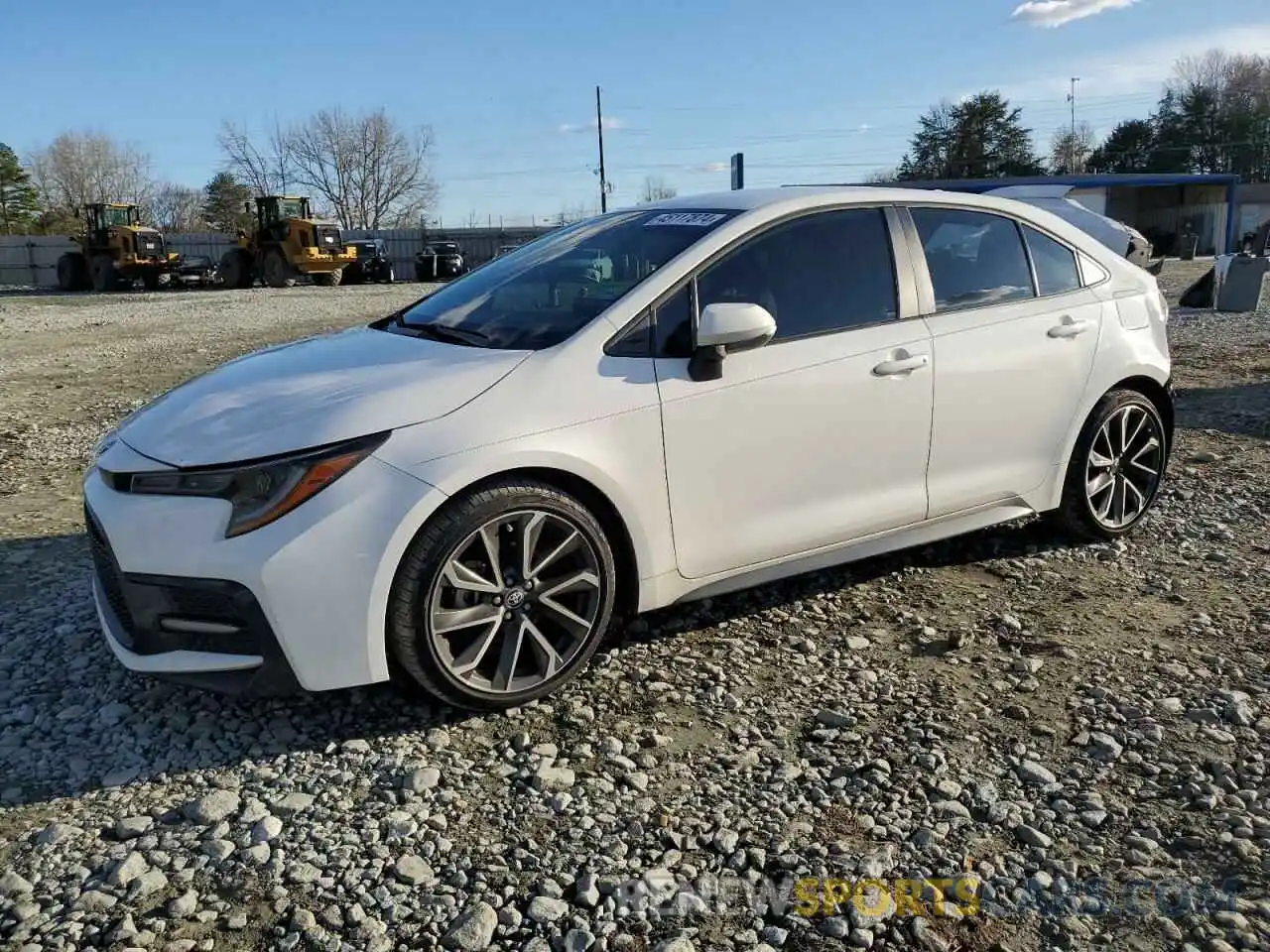 1 Photograph of a damaged car 5YFS4MCEXNP110465 TOYOTA COROLLA 2022