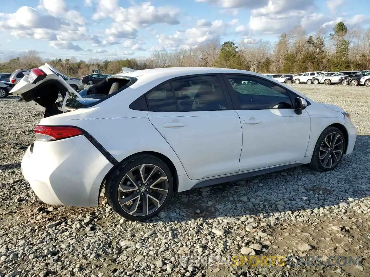 3 Photograph of a damaged car 5YFS4MCEXNP110465 TOYOTA COROLLA 2022