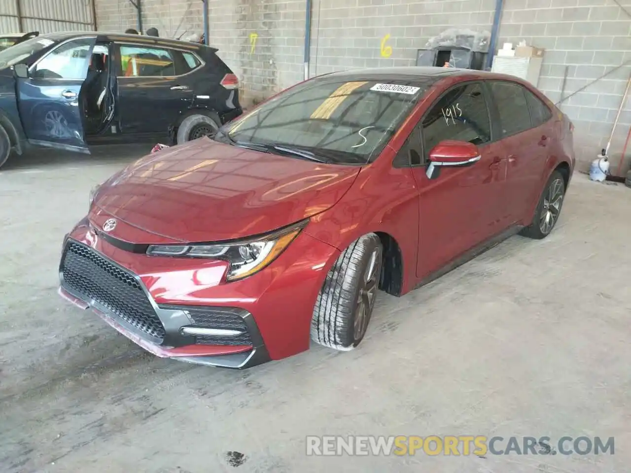 2 Photograph of a damaged car 5YFT4MCE2NP114515 TOYOTA COROLLA 2022