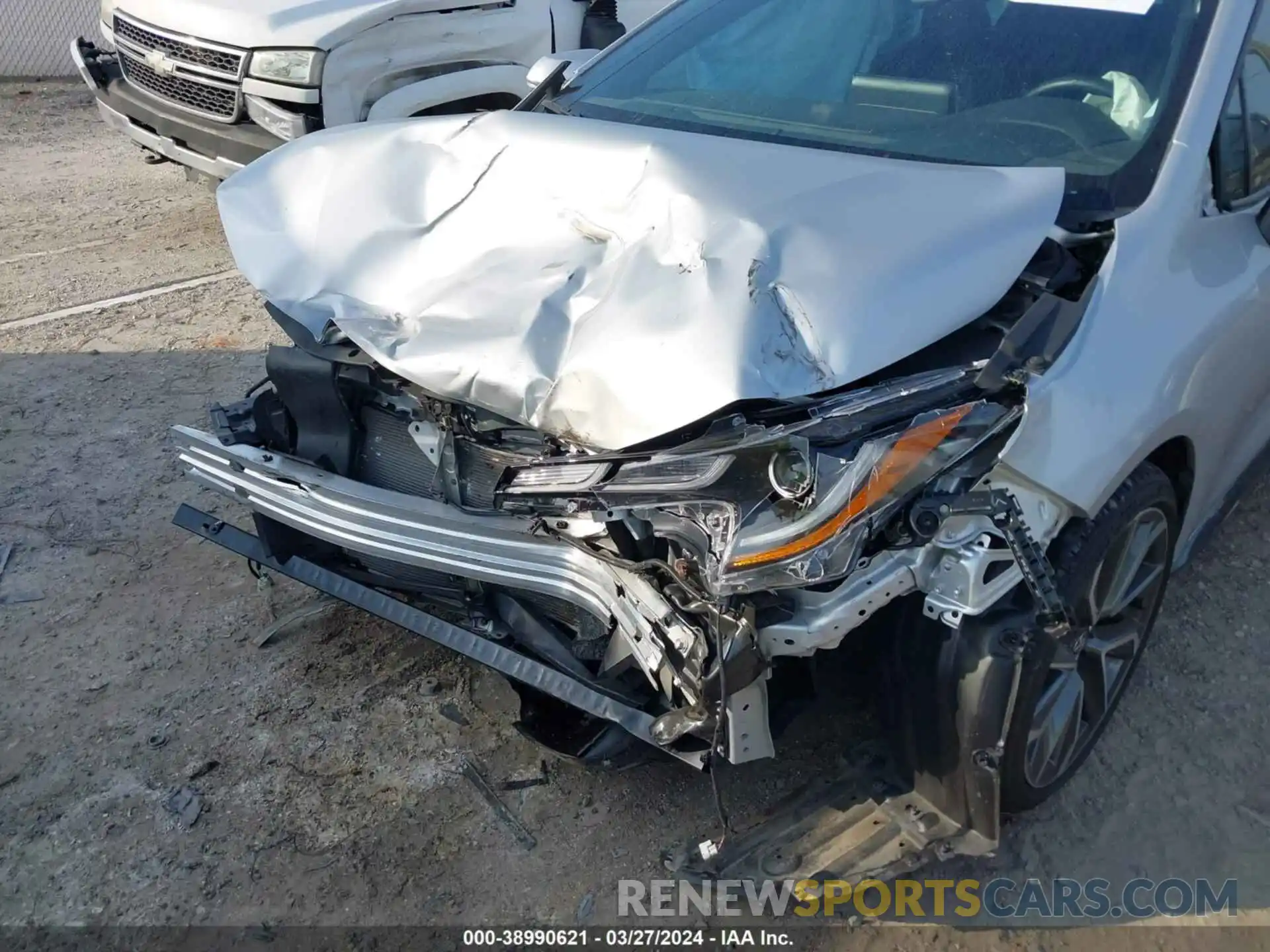 6 Photograph of a damaged car 5YFT4MCE2NP119276 TOYOTA COROLLA 2022