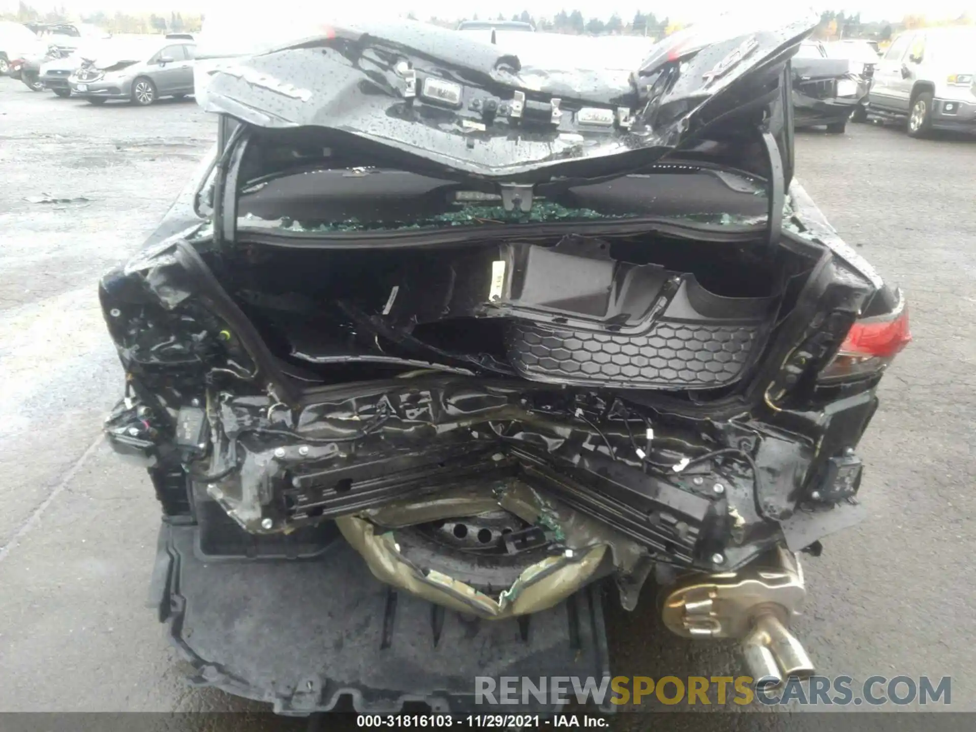 6 Photograph of a damaged car 5YFT4MCE3NP098518 TOYOTA COROLLA 2022