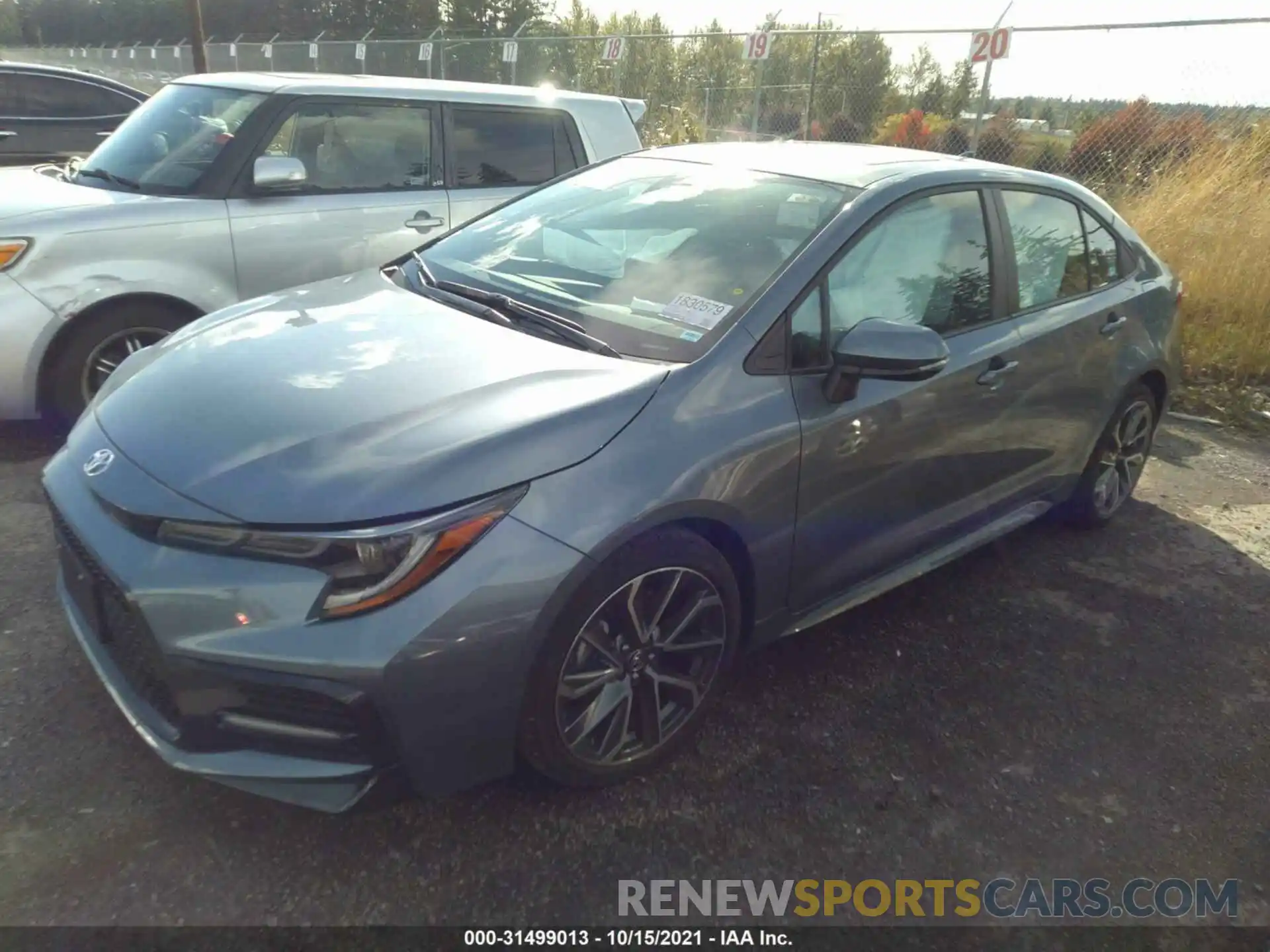 2 Photograph of a damaged car 5YFT4MCE5NP098584 TOYOTA COROLLA 2022