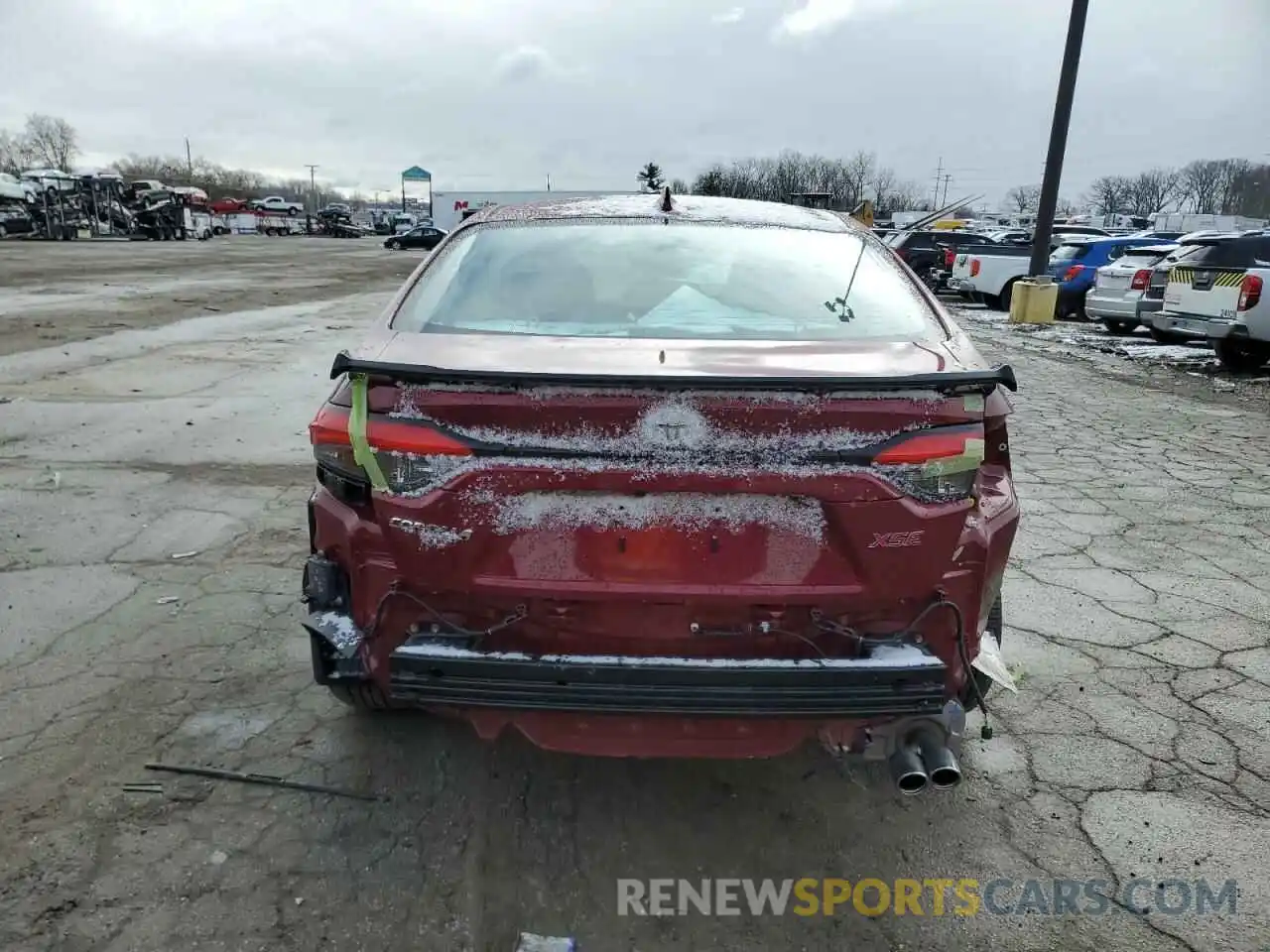 6 Photograph of a damaged car 5YFT4MCE5NP102441 TOYOTA COROLLA 2022