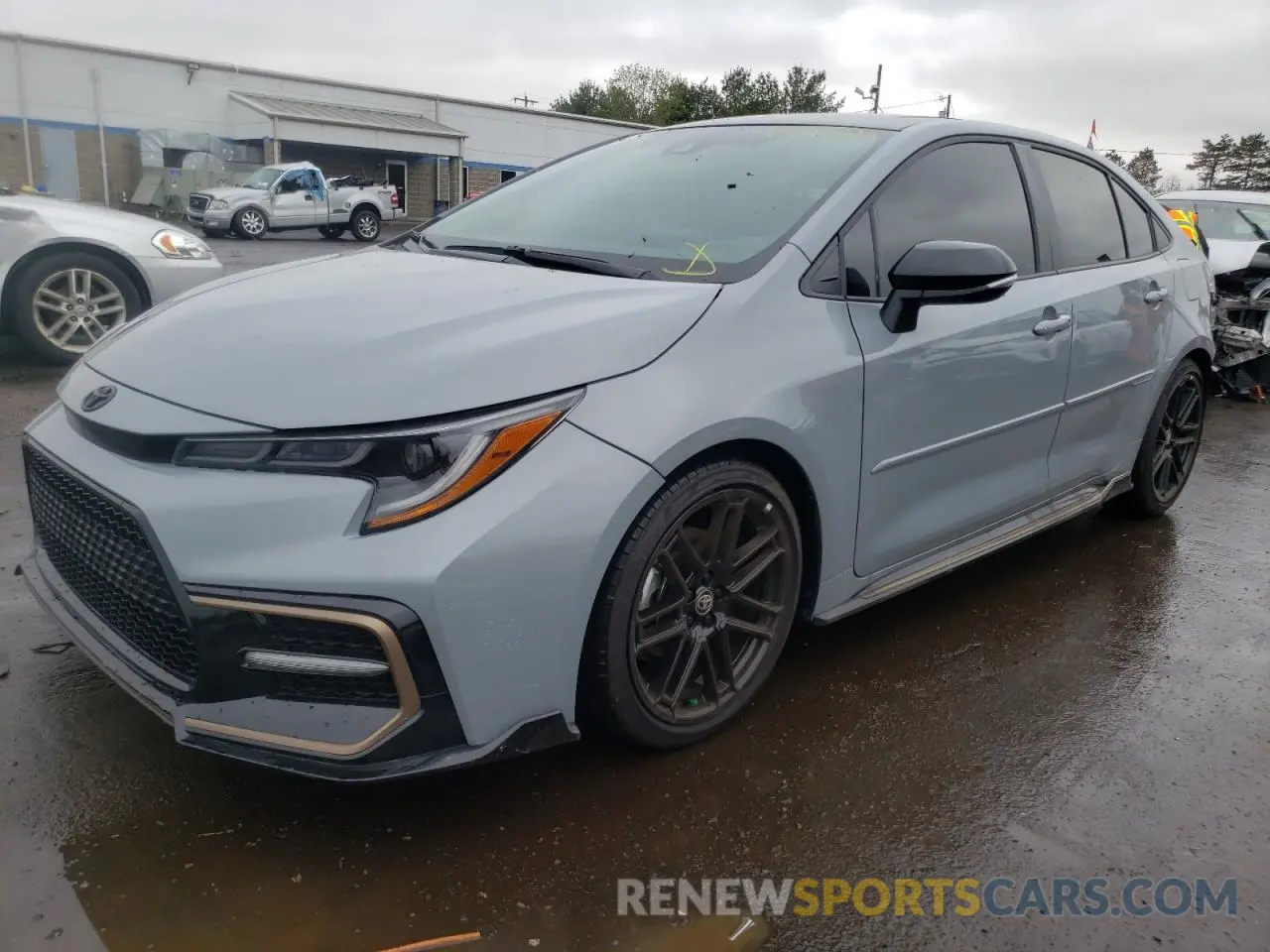 2 Photograph of a damaged car 5YFT4MCE5NP109325 TOYOTA COROLLA 2022