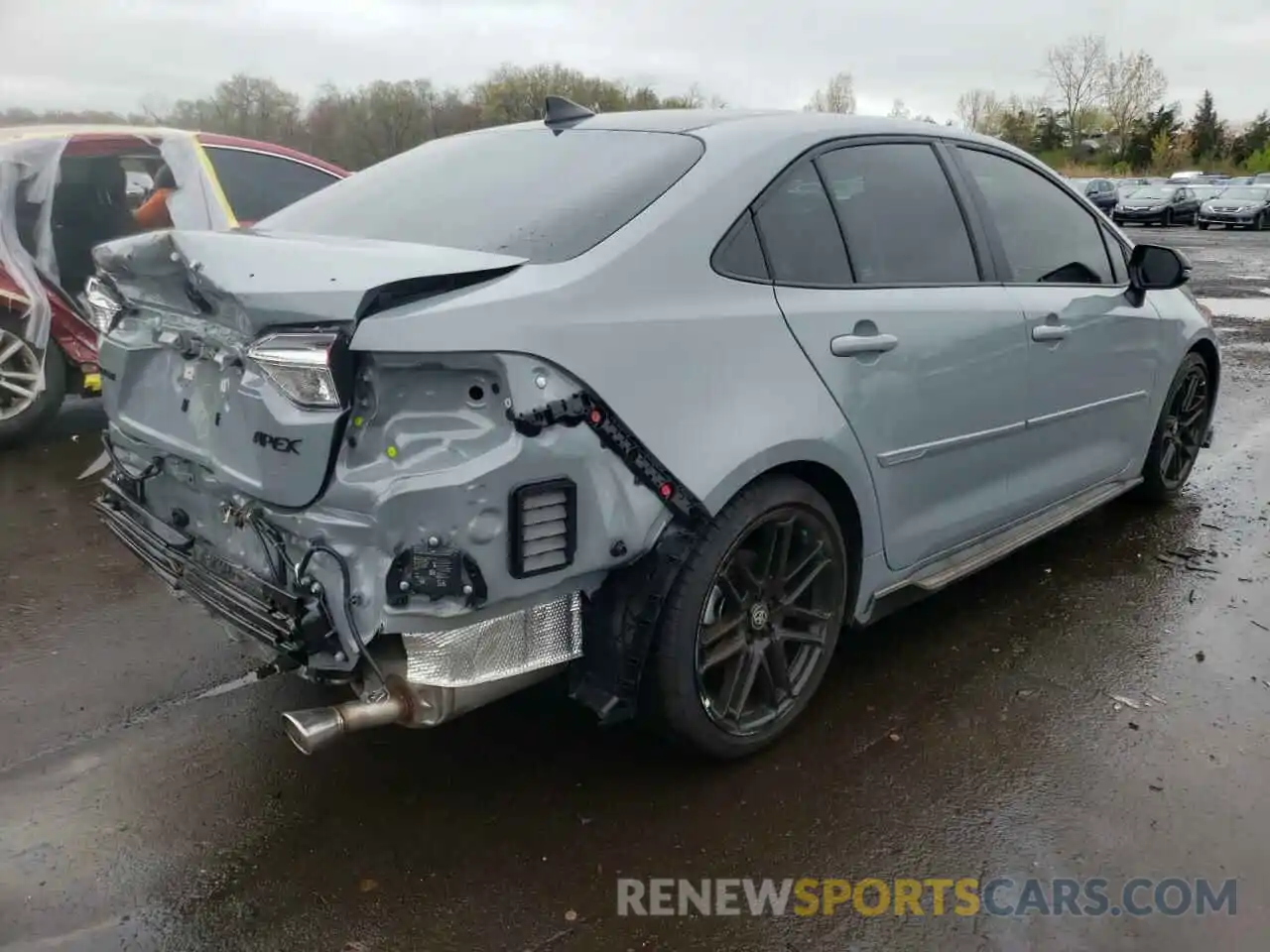 4 Photograph of a damaged car 5YFT4MCE5NP109325 TOYOTA COROLLA 2022