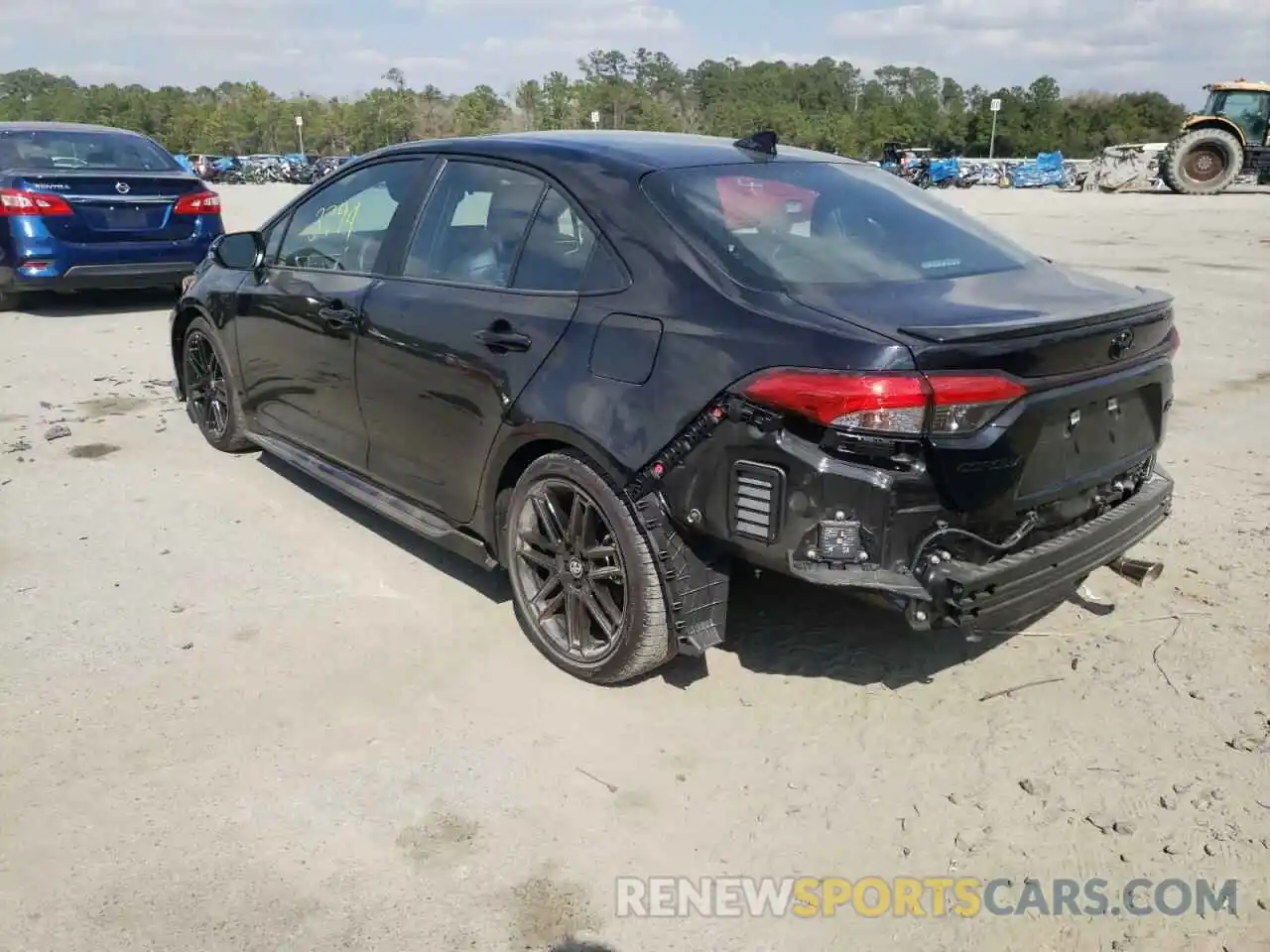 3 Photograph of a damaged car 5YFT4MCE7NP101873 TOYOTA COROLLA 2022