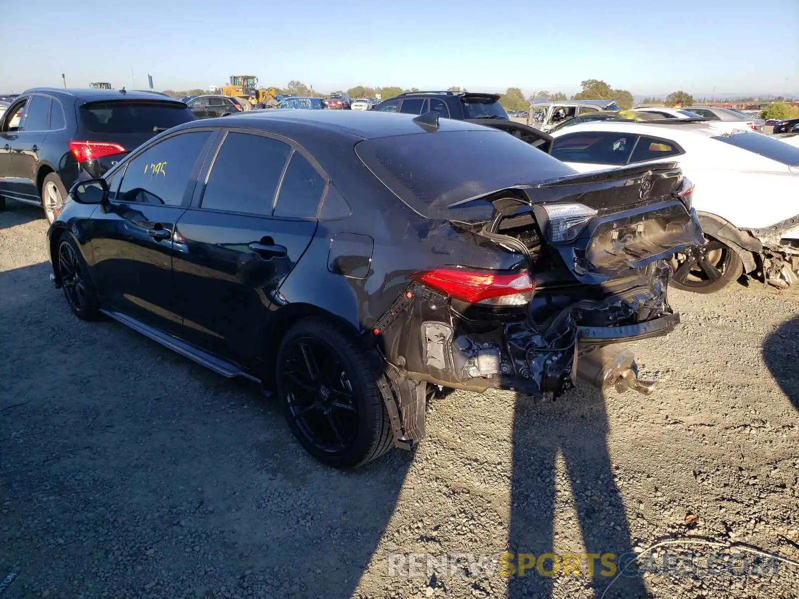 3 Photograph of a damaged car 5YFT4MCE9NP099835 TOYOTA COROLLA 2022