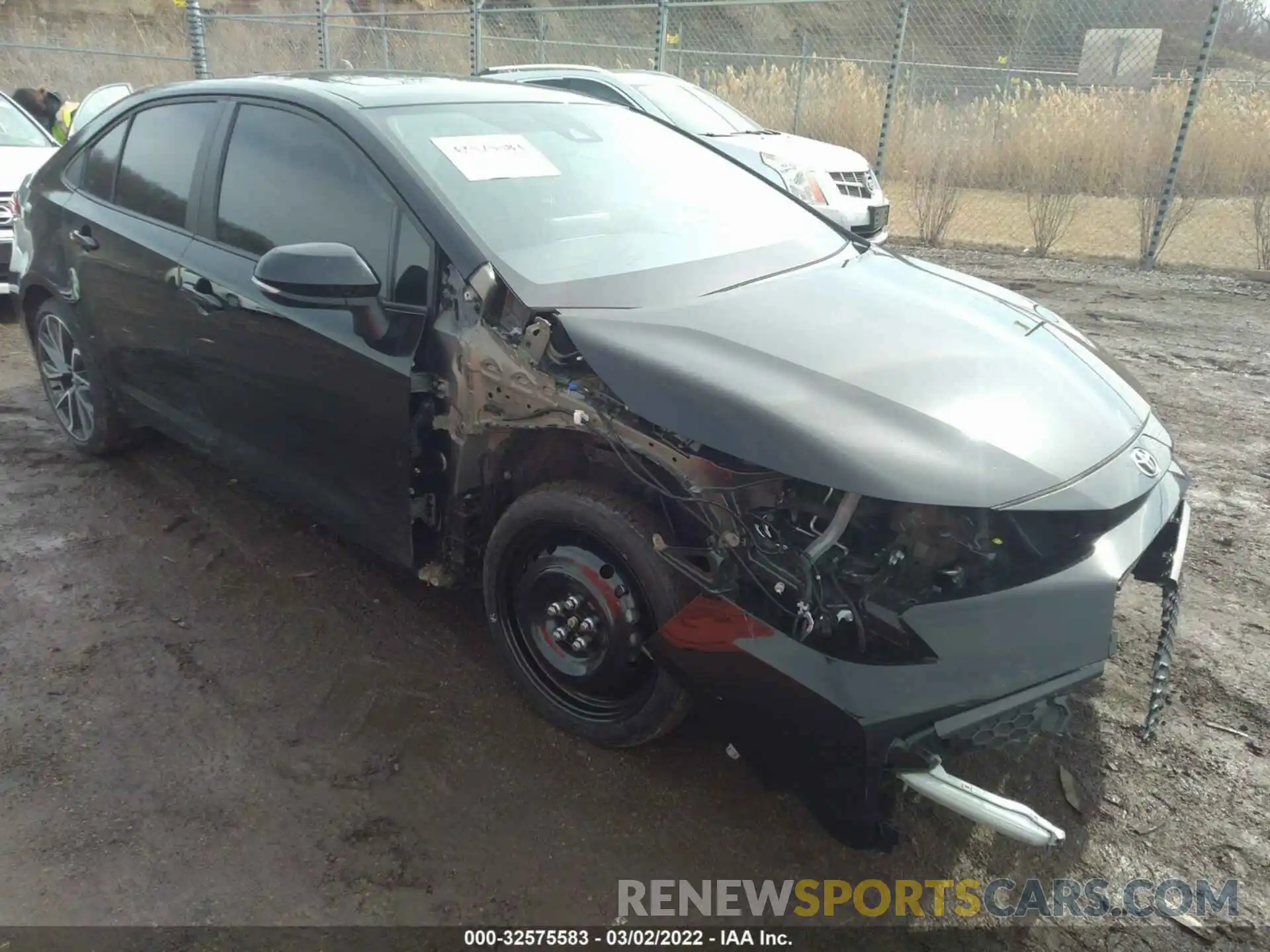 1 Photograph of a damaged car 5YFT4MCEXNP099908 TOYOTA COROLLA 2022