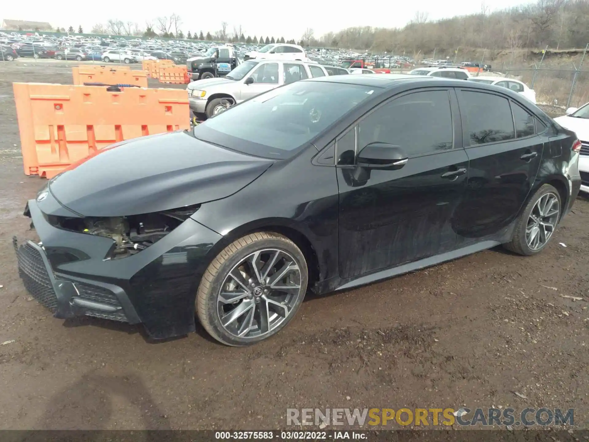 2 Photograph of a damaged car 5YFT4MCEXNP099908 TOYOTA COROLLA 2022