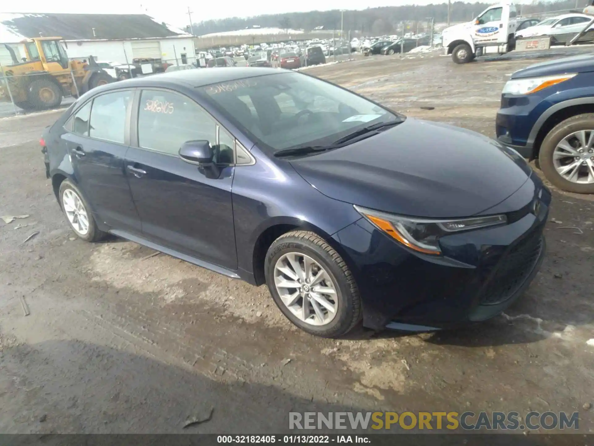 1 Photograph of a damaged car 5YFVPMAE0NP288649 TOYOTA COROLLA 2022