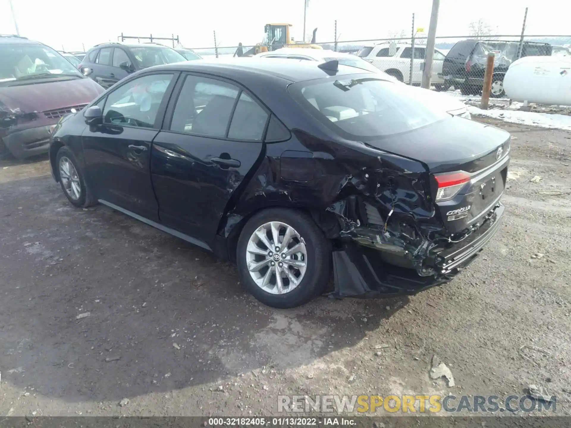 3 Photograph of a damaged car 5YFVPMAE0NP288649 TOYOTA COROLLA 2022