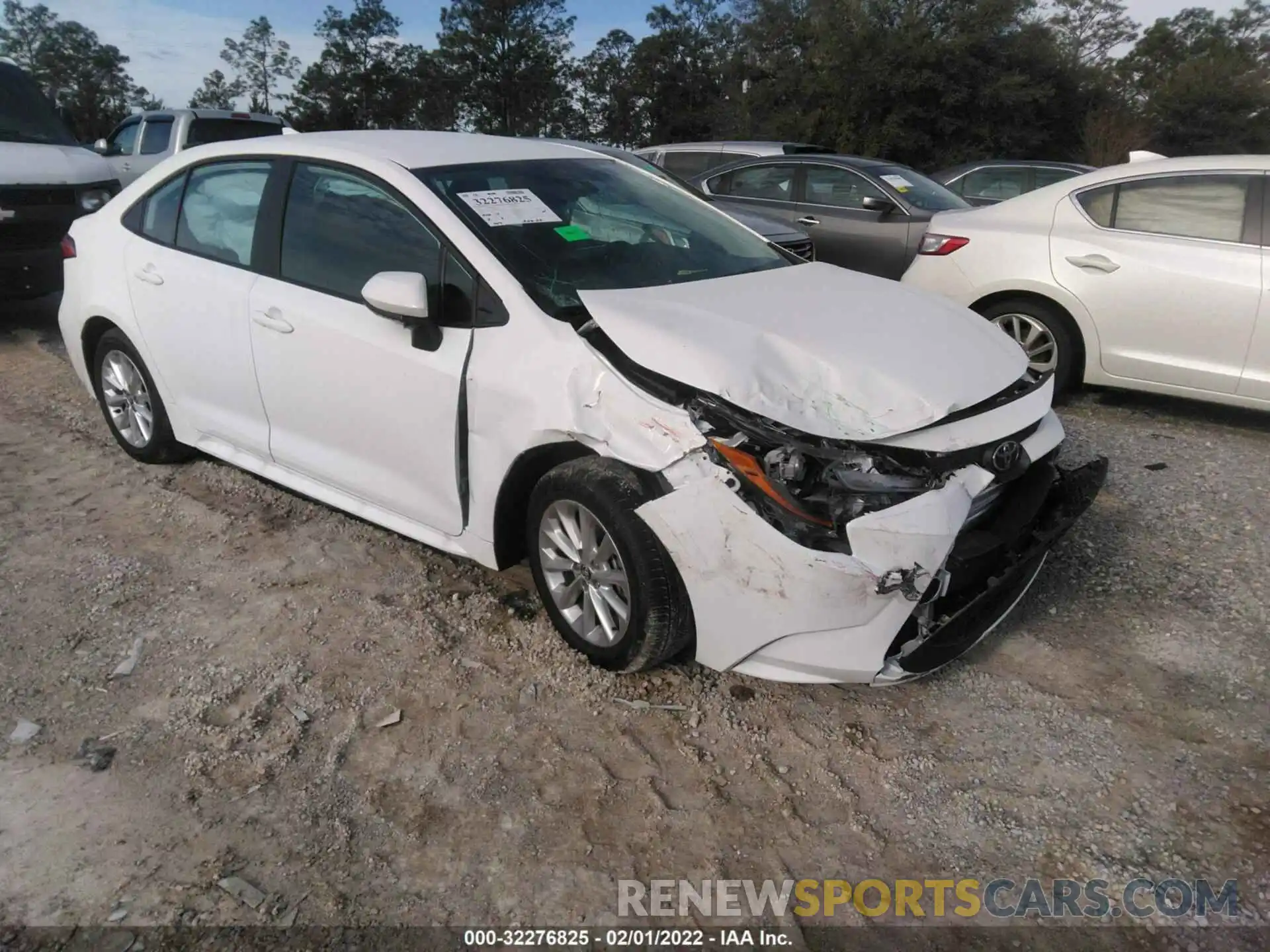 1 Photograph of a damaged car 5YFVPMAE0NP293186 TOYOTA COROLLA 2022