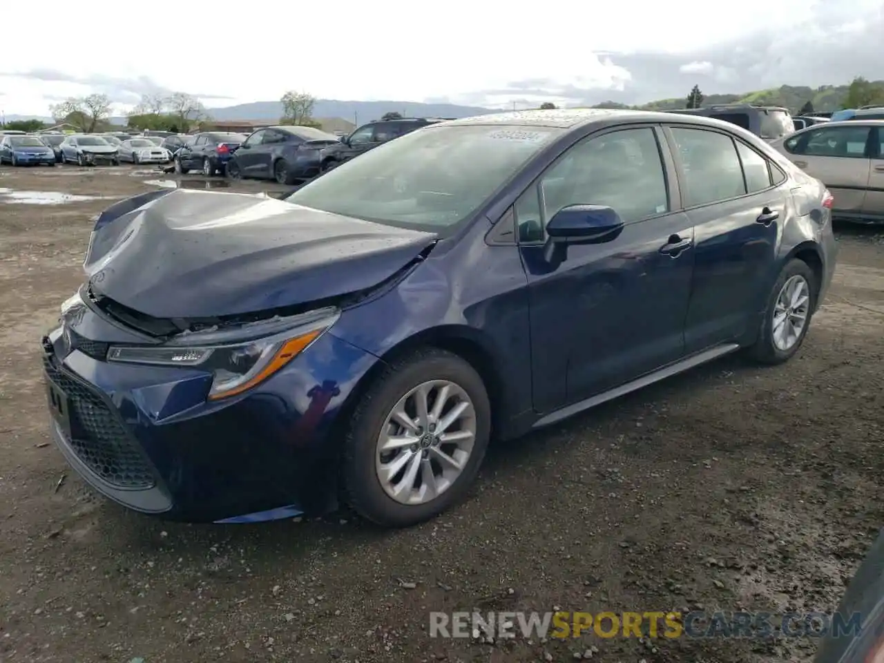 1 Photograph of a damaged car 5YFVPMAE0NP343438 TOYOTA COROLLA 2022