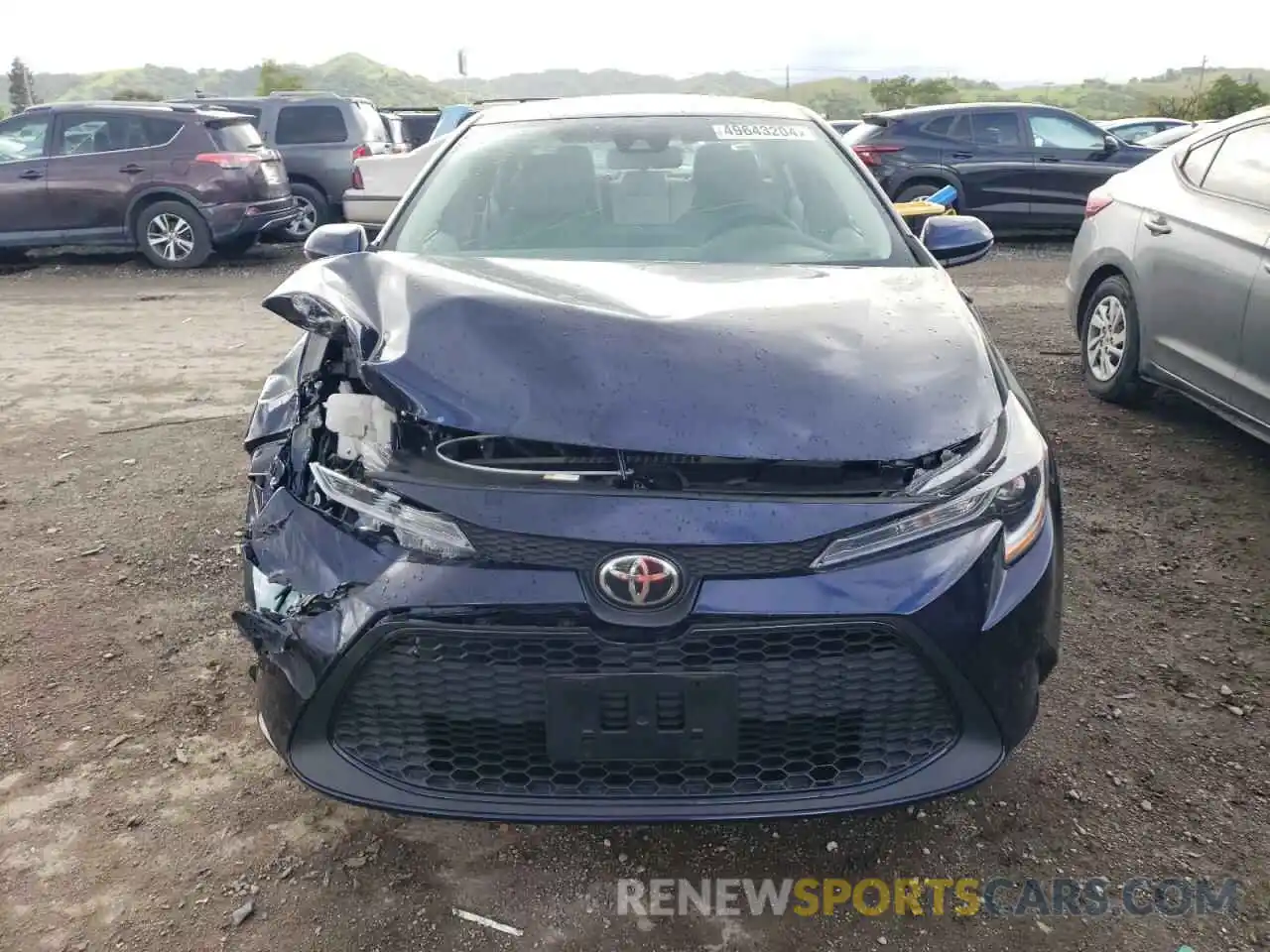 5 Photograph of a damaged car 5YFVPMAE0NP343438 TOYOTA COROLLA 2022