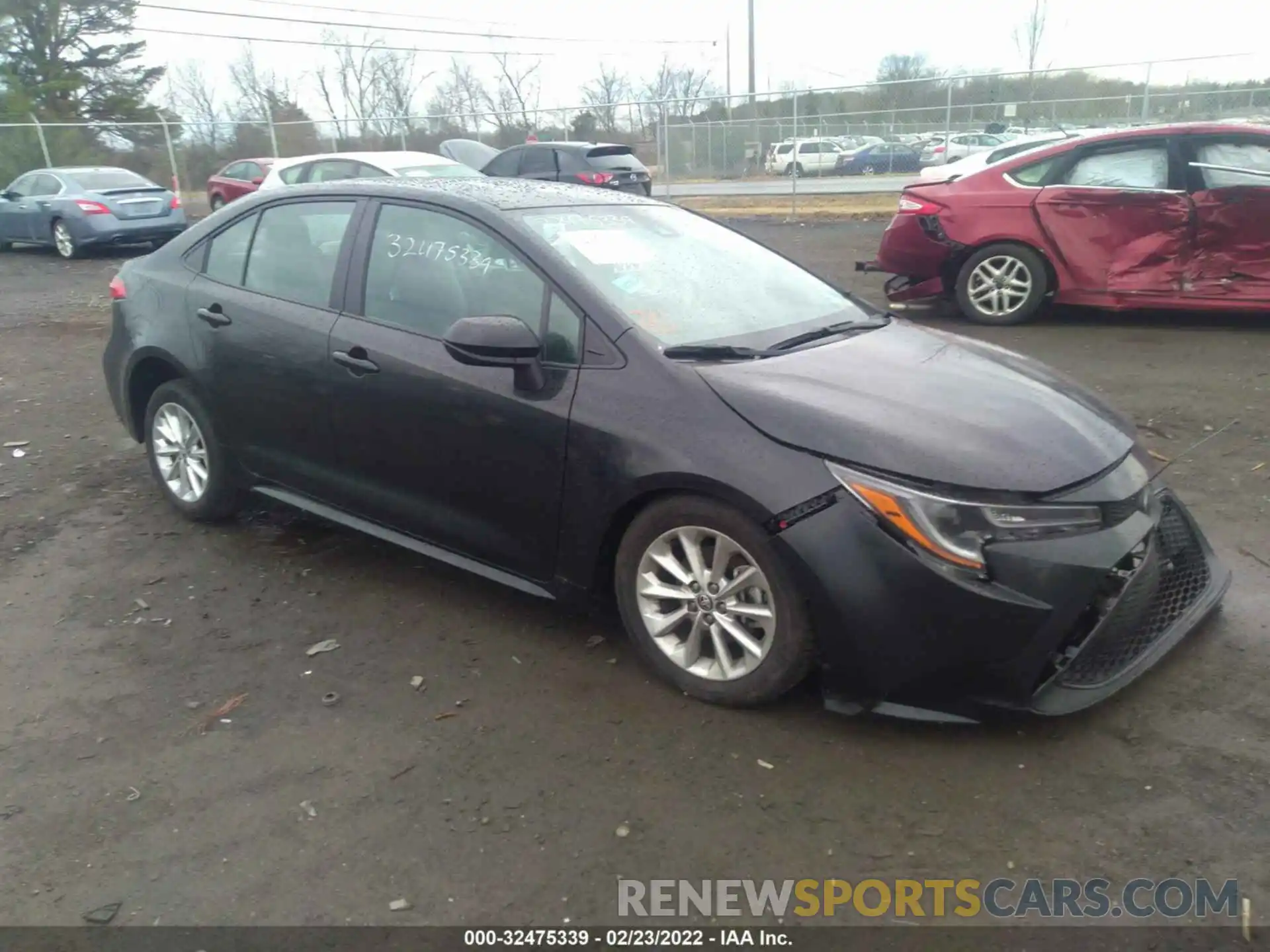 1 Photograph of a damaged car 5YFVPMAE1NP298672 TOYOTA COROLLA 2022