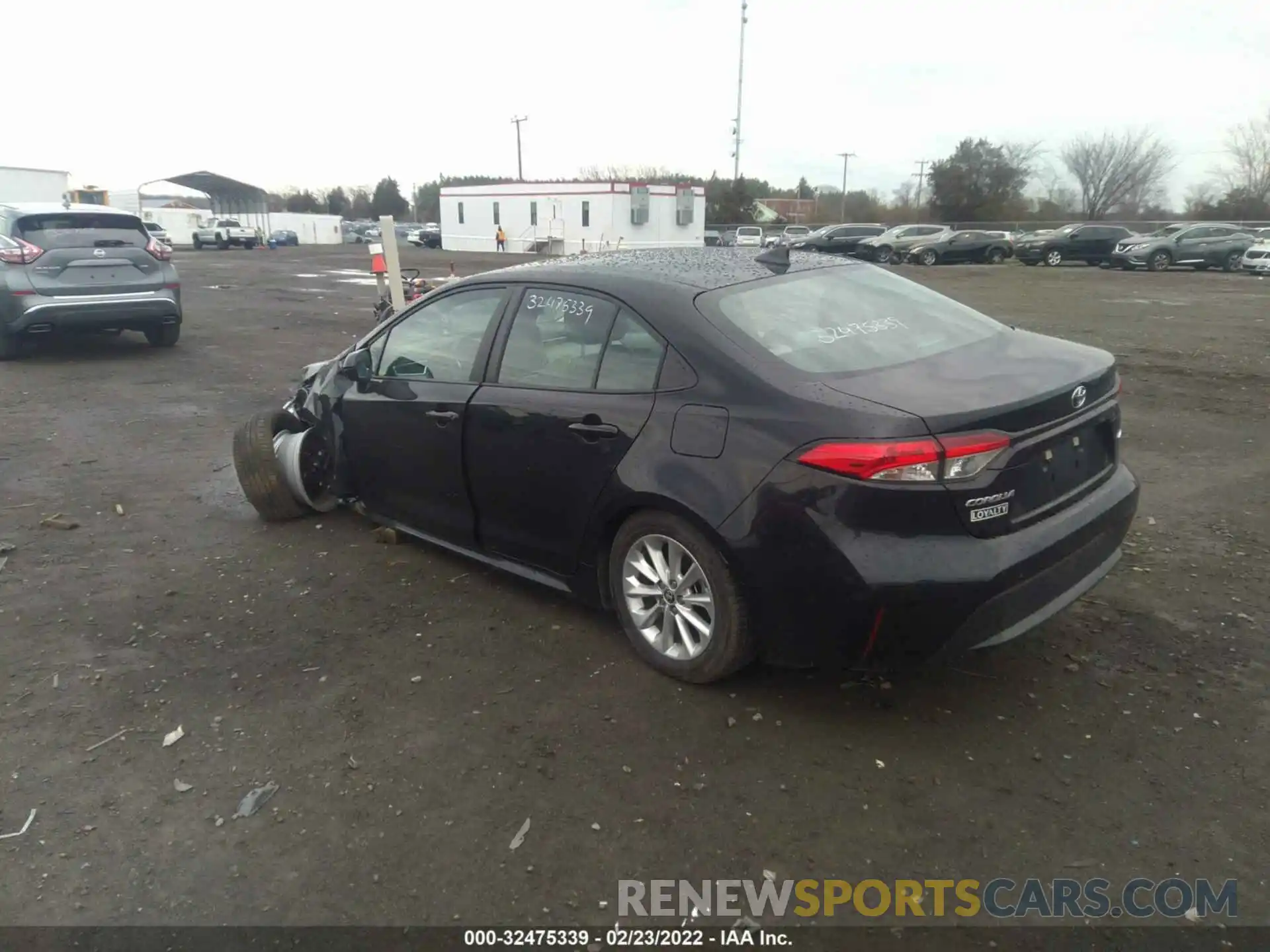 3 Photograph of a damaged car 5YFVPMAE1NP298672 TOYOTA COROLLA 2022