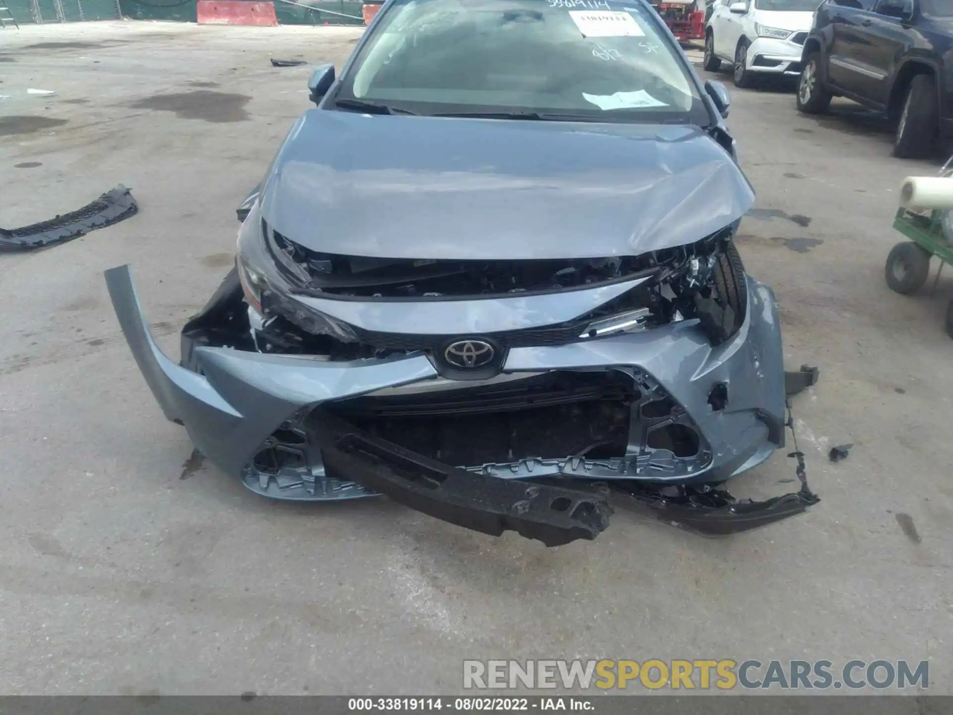 6 Photograph of a damaged car 5YFVPMAE1NP303241 TOYOTA COROLLA 2022