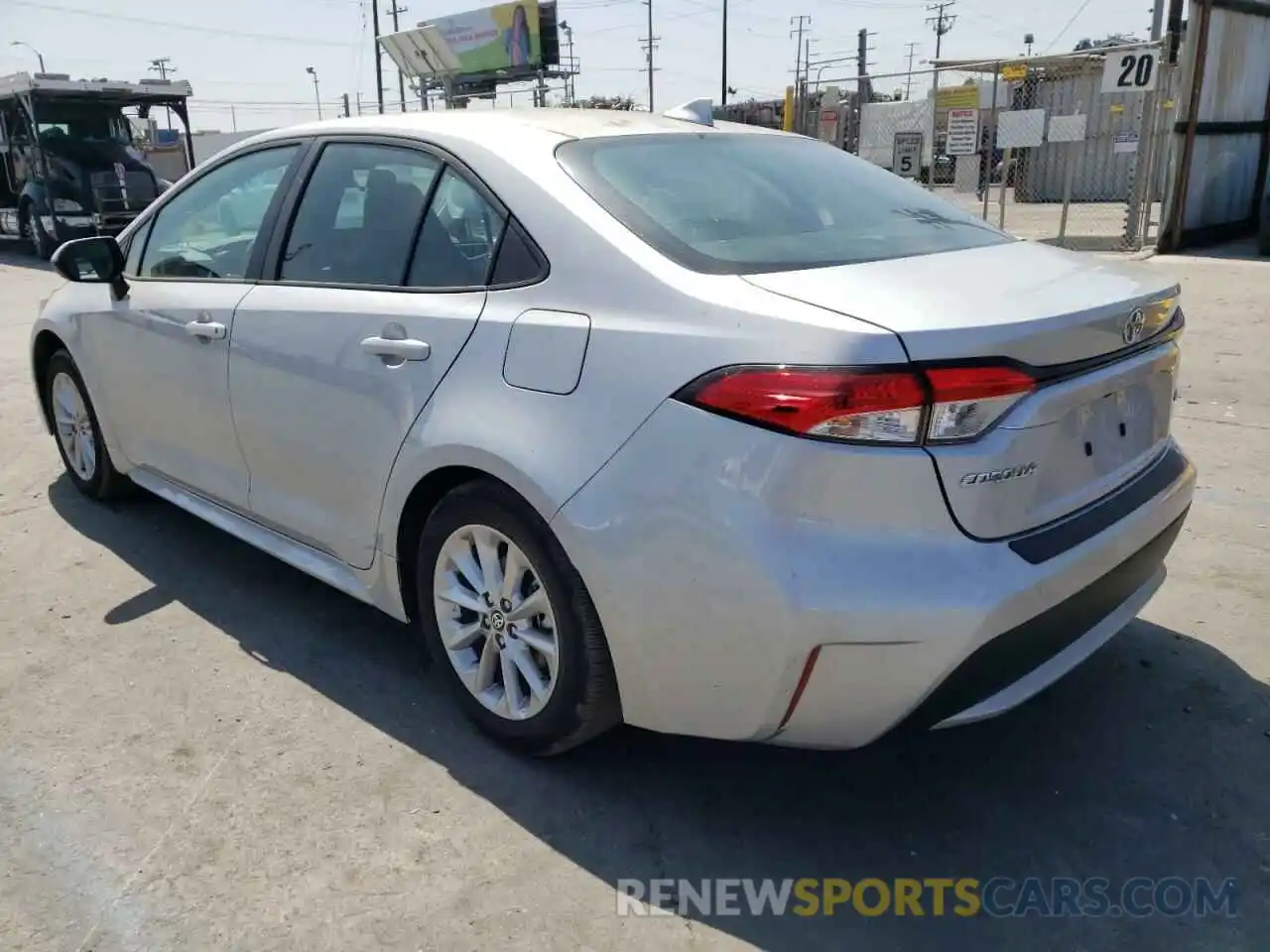 3 Photograph of a damaged car 5YFVPMAE1NP317138 TOYOTA COROLLA 2022