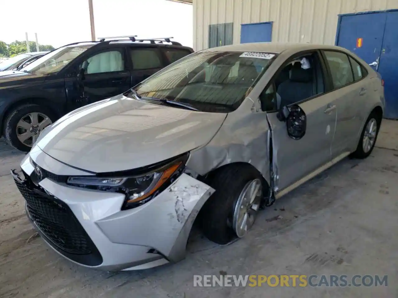 2 Photograph of a damaged car 5YFVPMAE1NP320993 TOYOTA COROLLA 2022