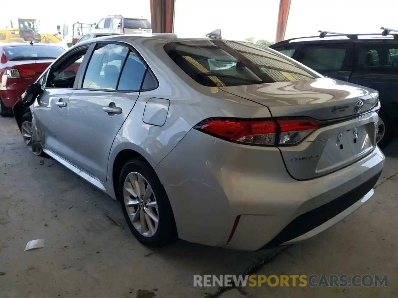 3 Photograph of a damaged car 5YFVPMAE1NP320993 TOYOTA COROLLA 2022