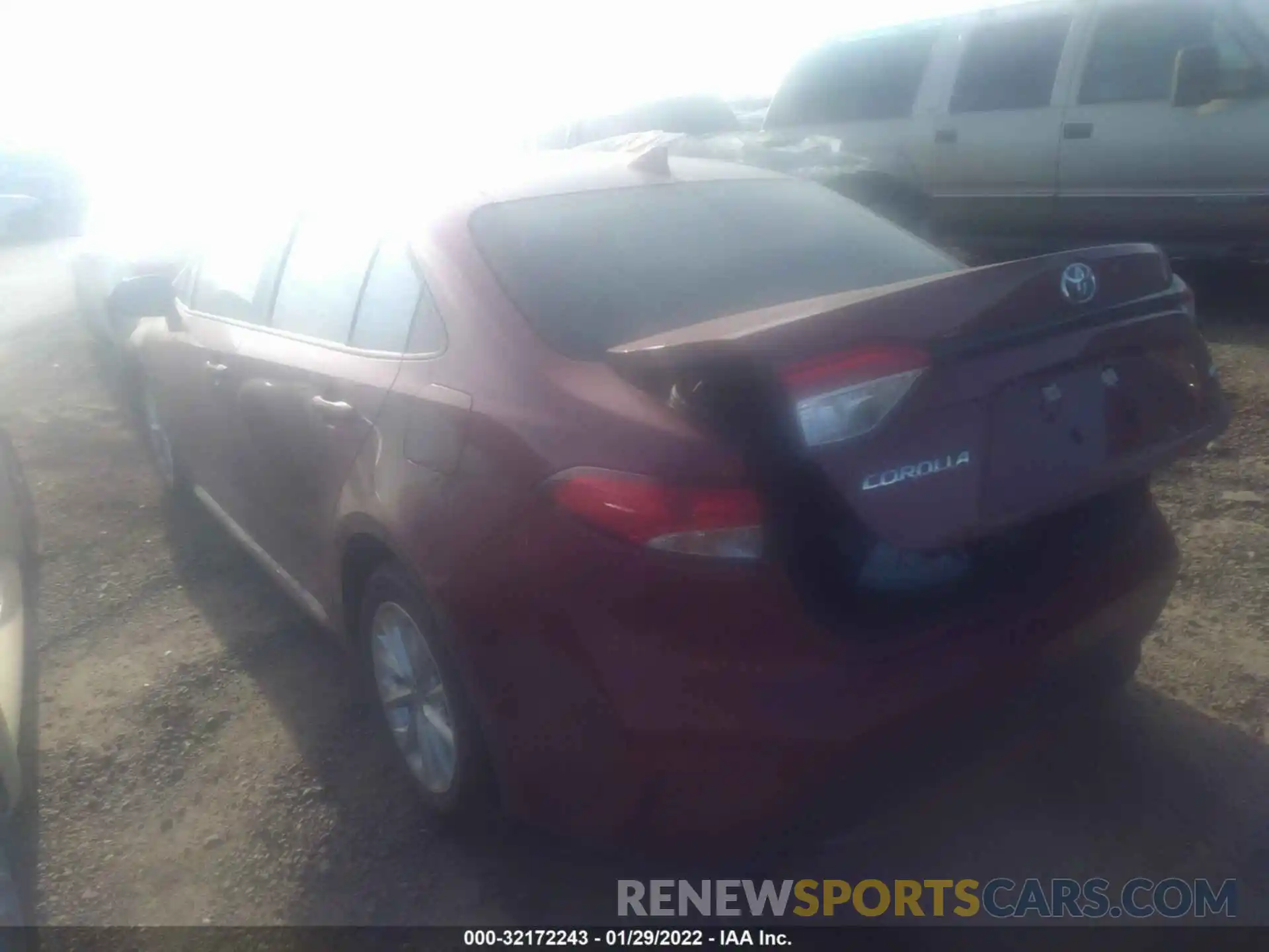 3 Photograph of a damaged car 5YFVPMAE2NP279435 TOYOTA COROLLA 2022