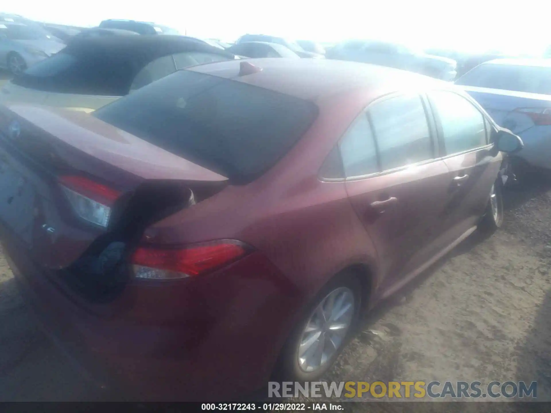 4 Photograph of a damaged car 5YFVPMAE2NP279435 TOYOTA COROLLA 2022