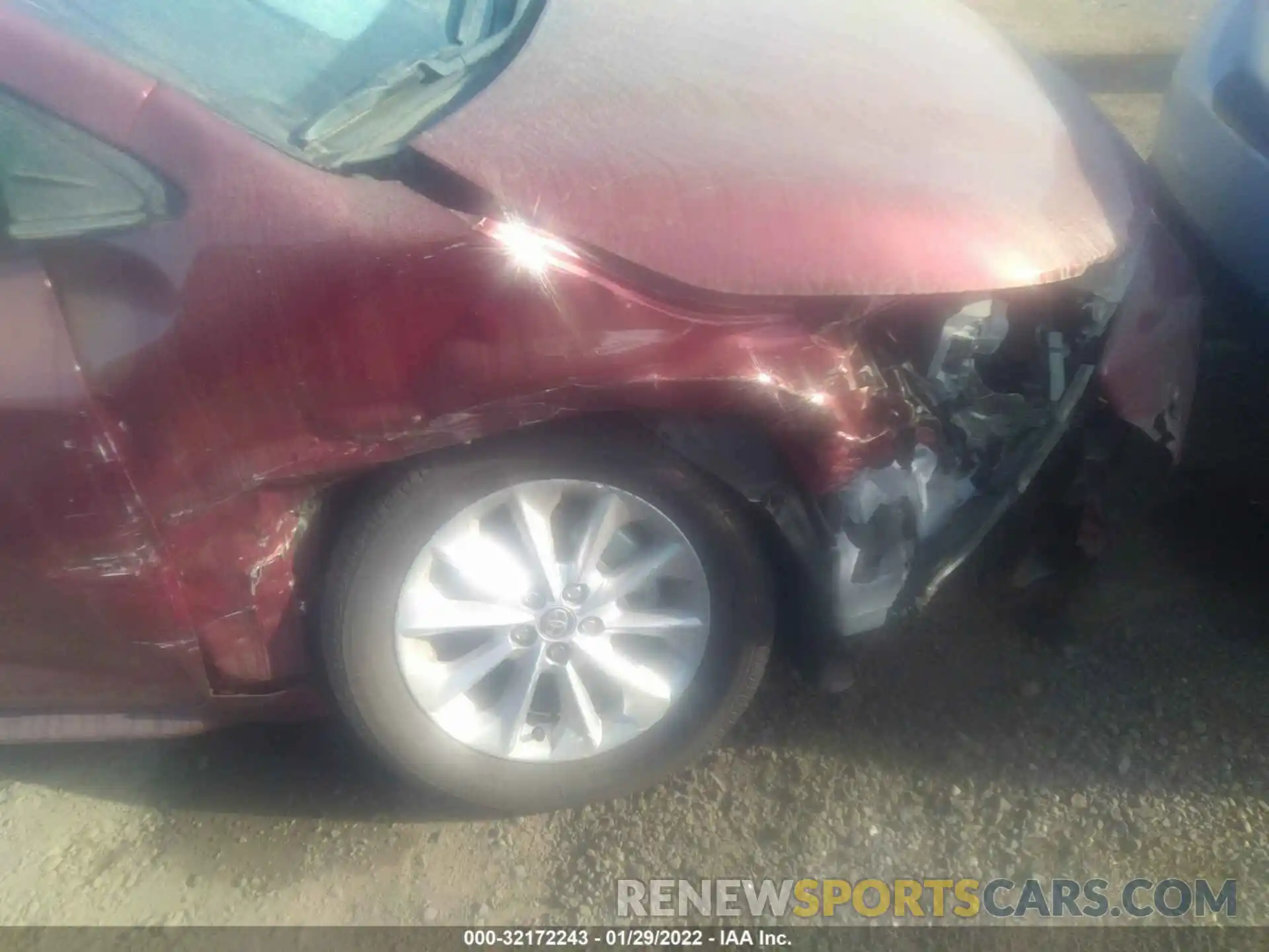 6 Photograph of a damaged car 5YFVPMAE2NP279435 TOYOTA COROLLA 2022