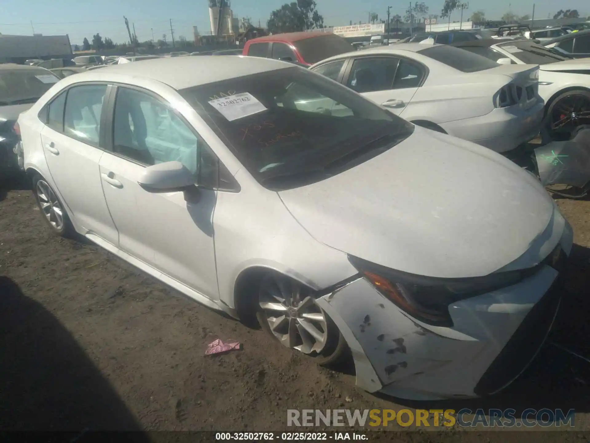 1 Photograph of a damaged car 5YFVPMAE2NP283579 TOYOTA COROLLA 2022