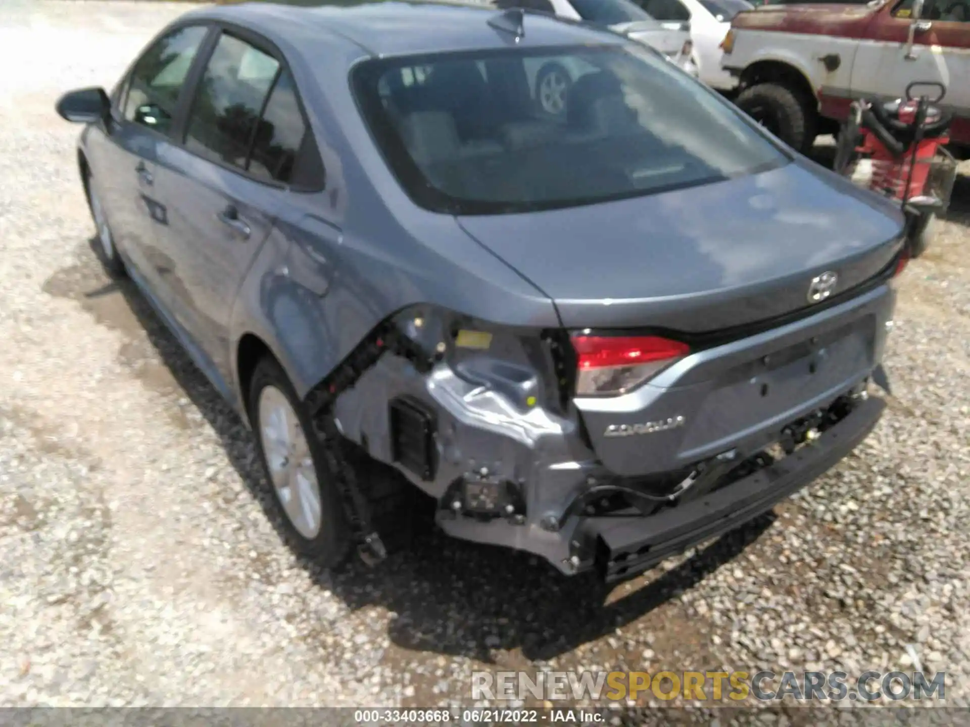 3 Photograph of a damaged car 5YFVPMAE3NP303239 TOYOTA COROLLA 2022