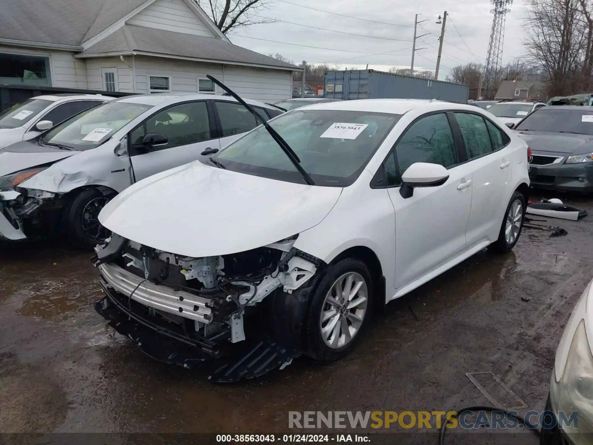 2 Photograph of a damaged car 5YFVPMAE4NP306439 TOYOTA COROLLA 2022