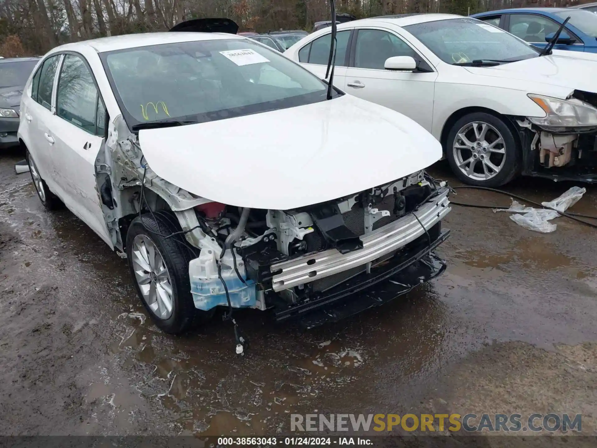 6 Photograph of a damaged car 5YFVPMAE4NP306439 TOYOTA COROLLA 2022