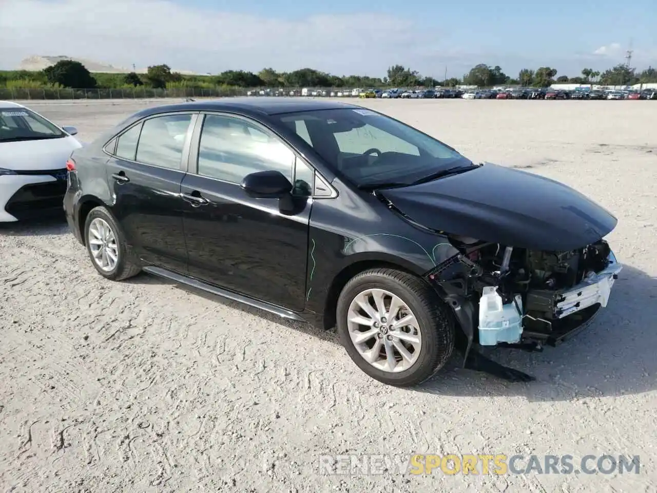 1 Photograph of a damaged car 5YFVPMAE7NP295968 TOYOTA COROLLA 2022